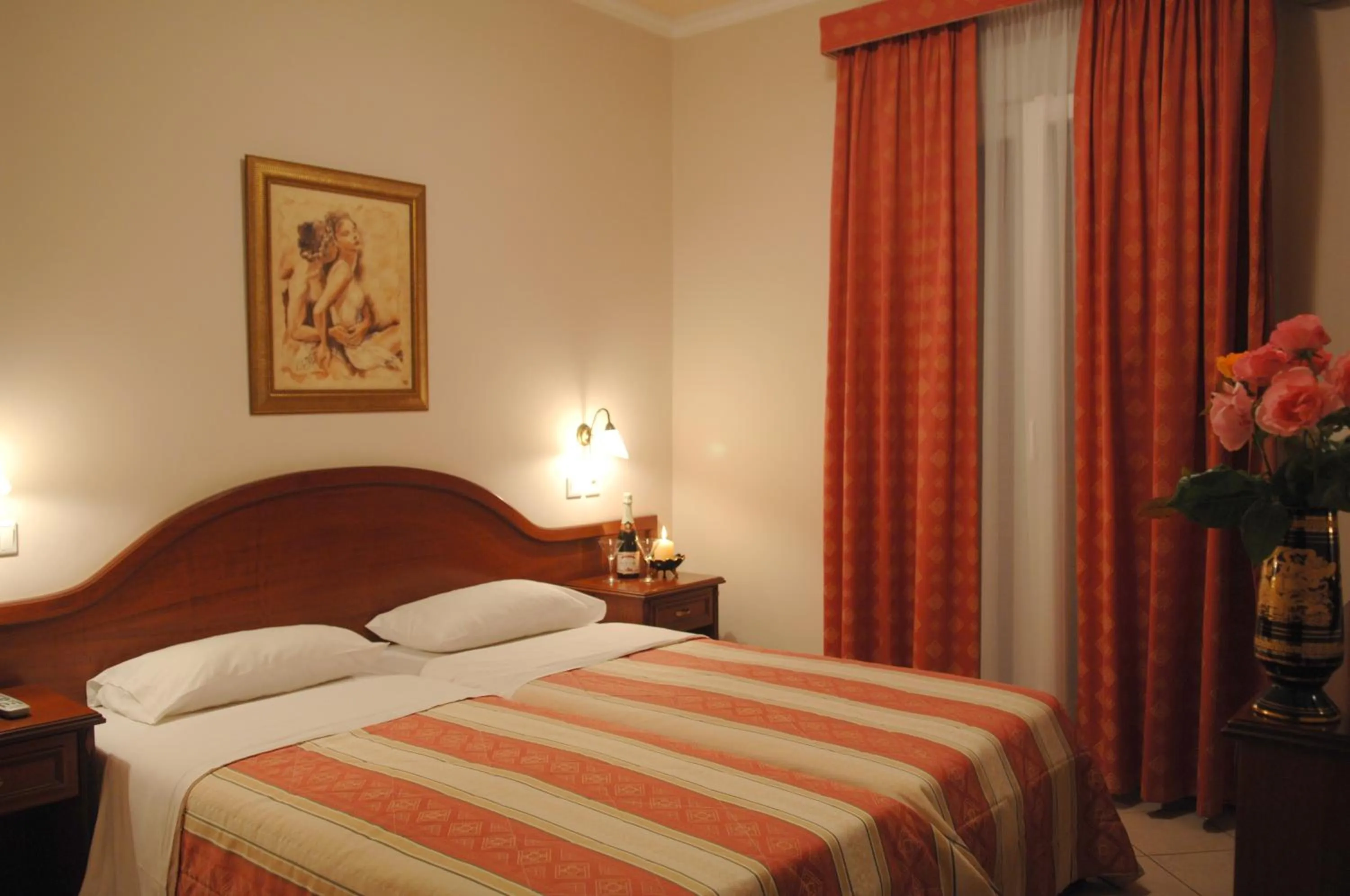 Bedroom, Bed in Kalipso