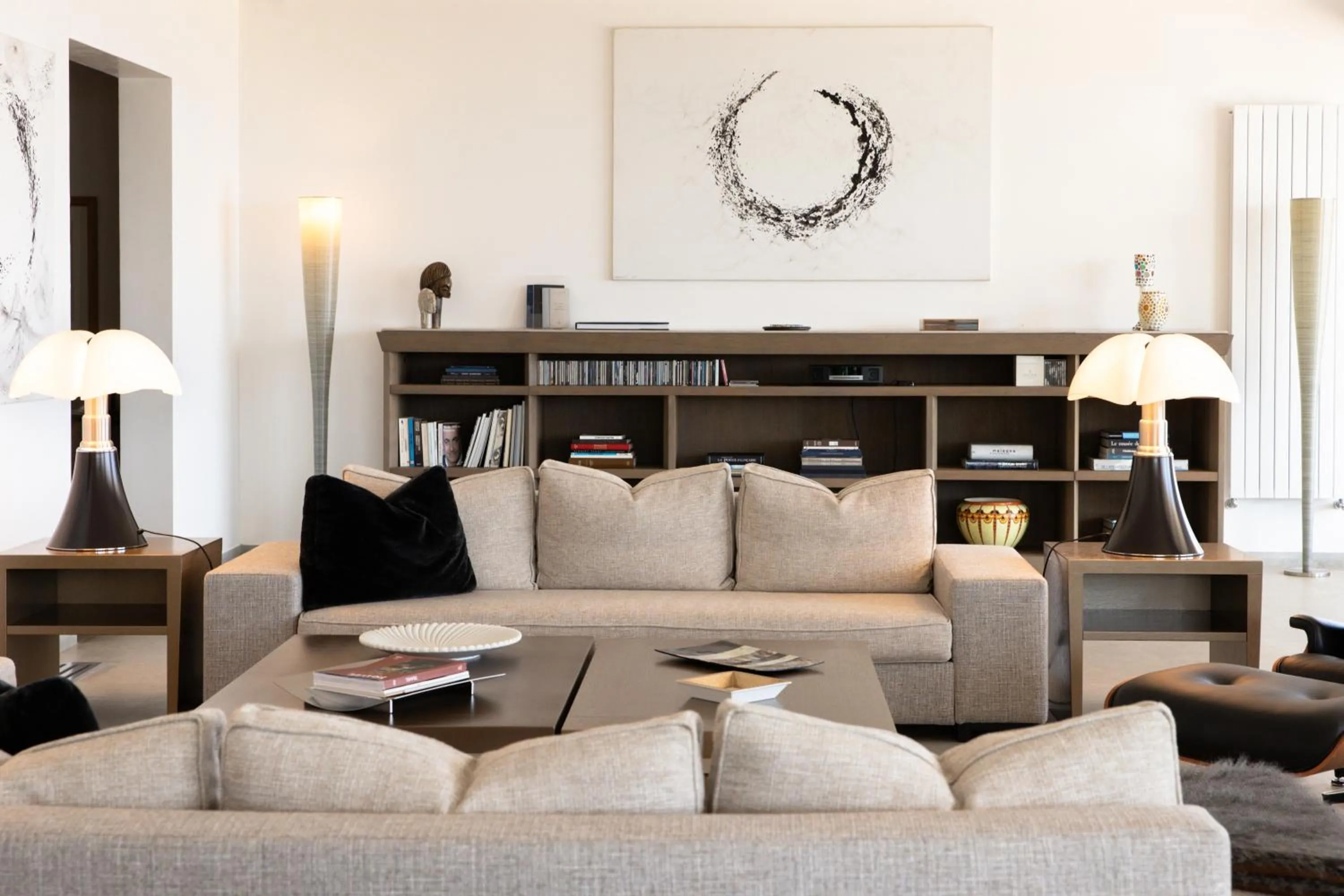 Living room in La Villa Calvi