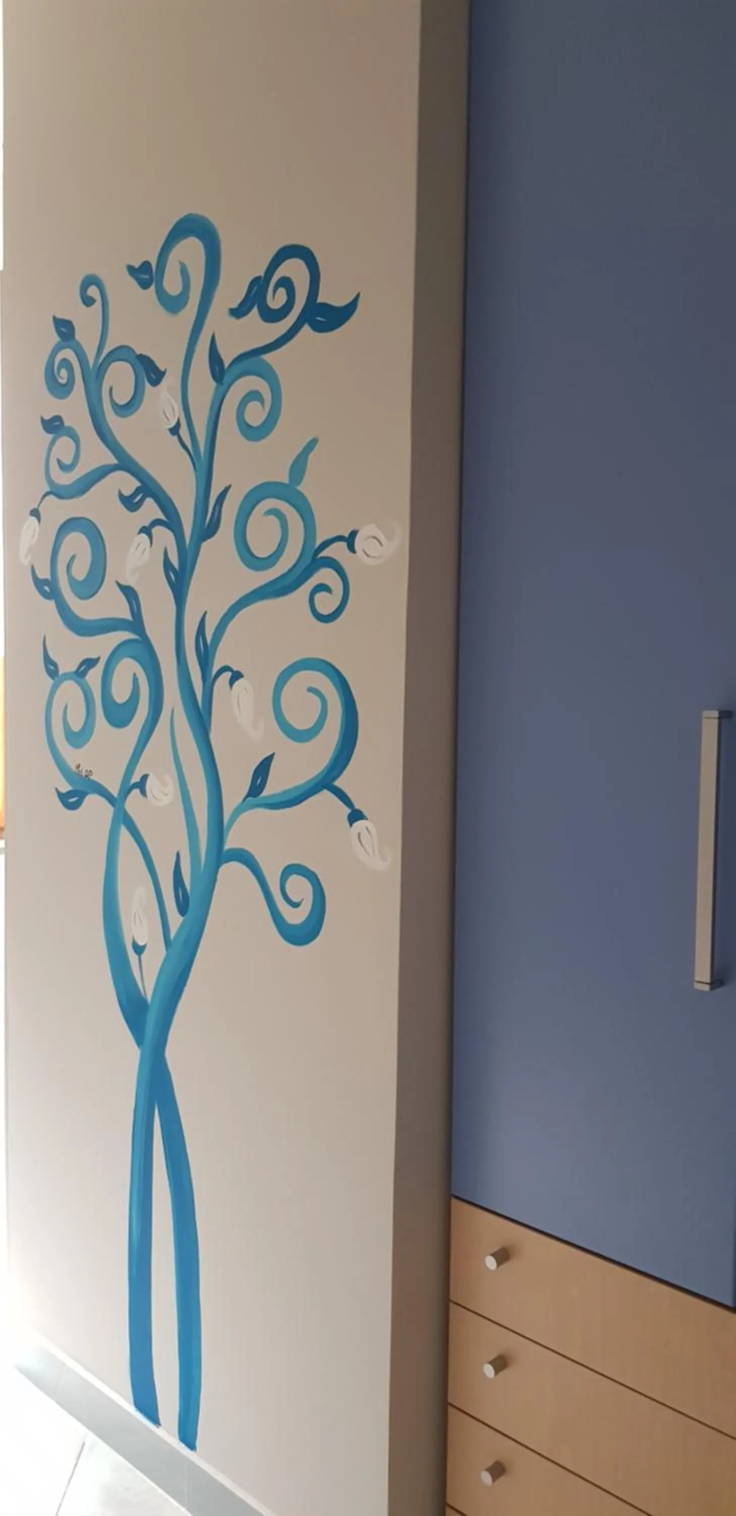 Decorative detail in B&B Casa Roel