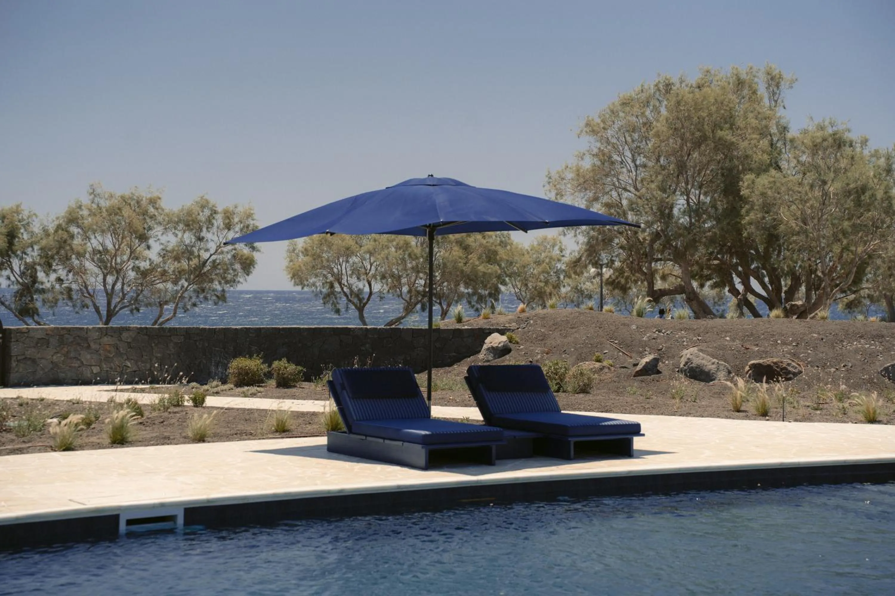 Swimming pool in Black Rose Beach Suites
