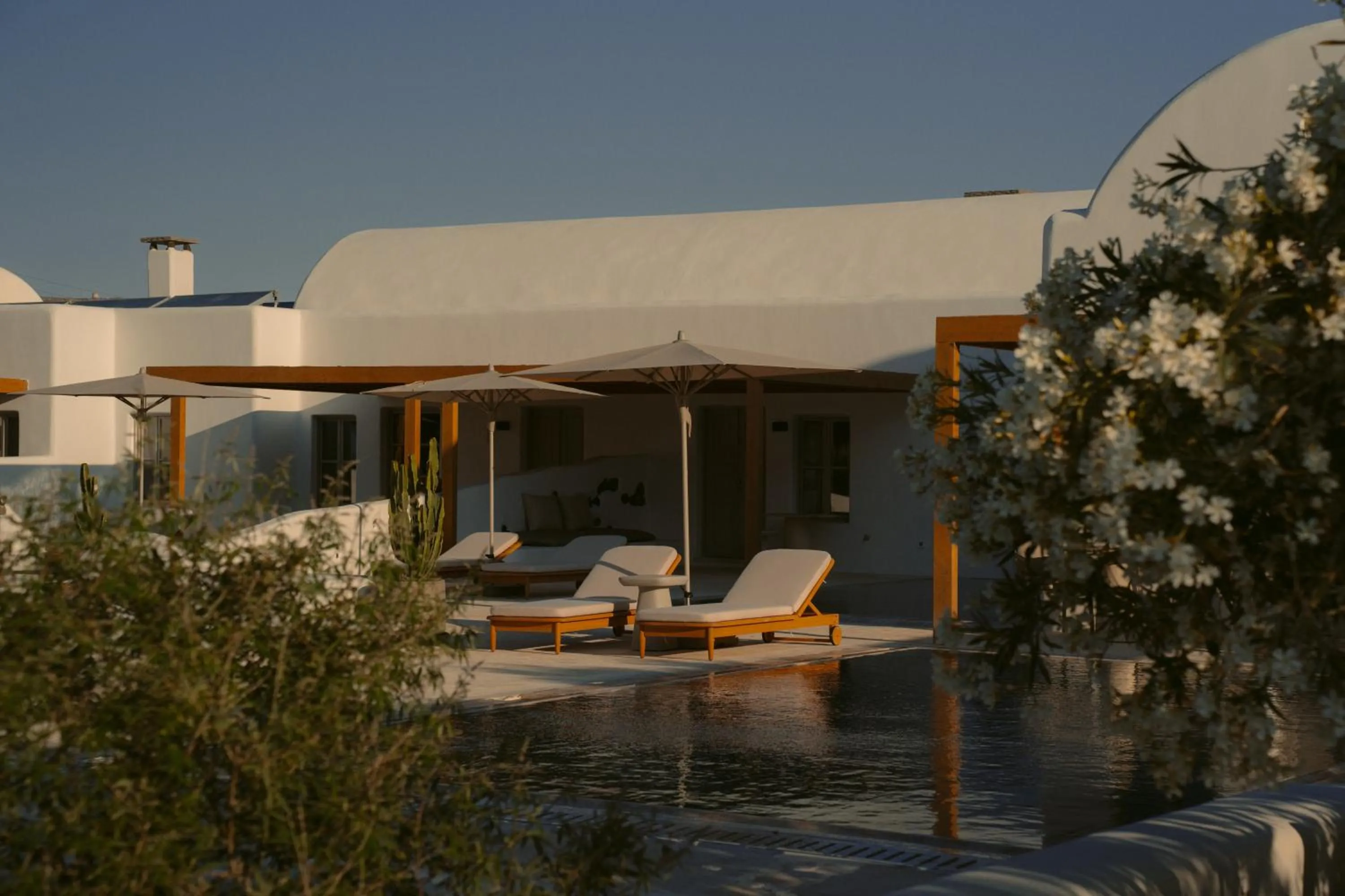 Swimming pool in Black Rose Beach Suites