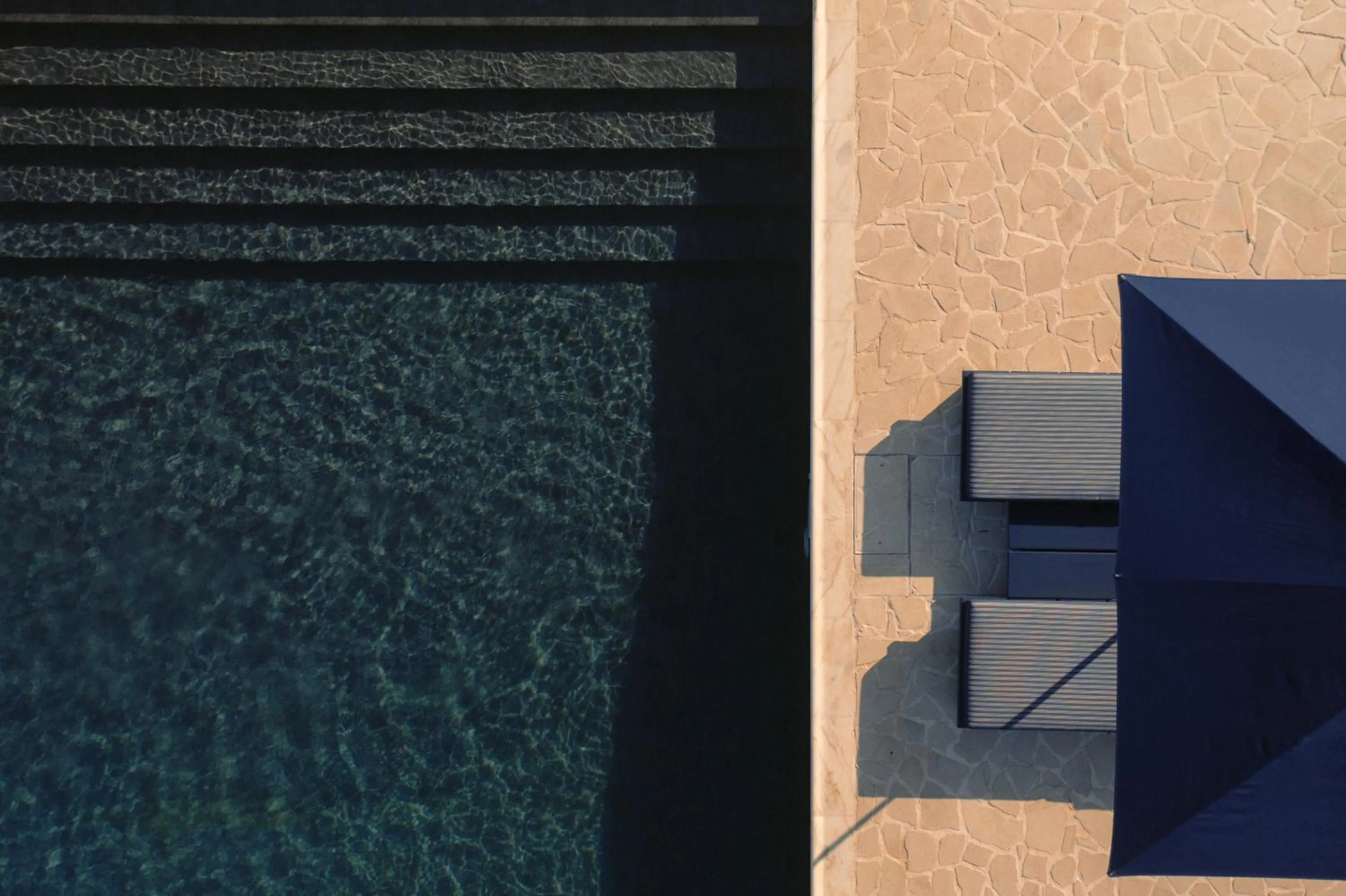 Swimming pool in Black Rose Beach Suites