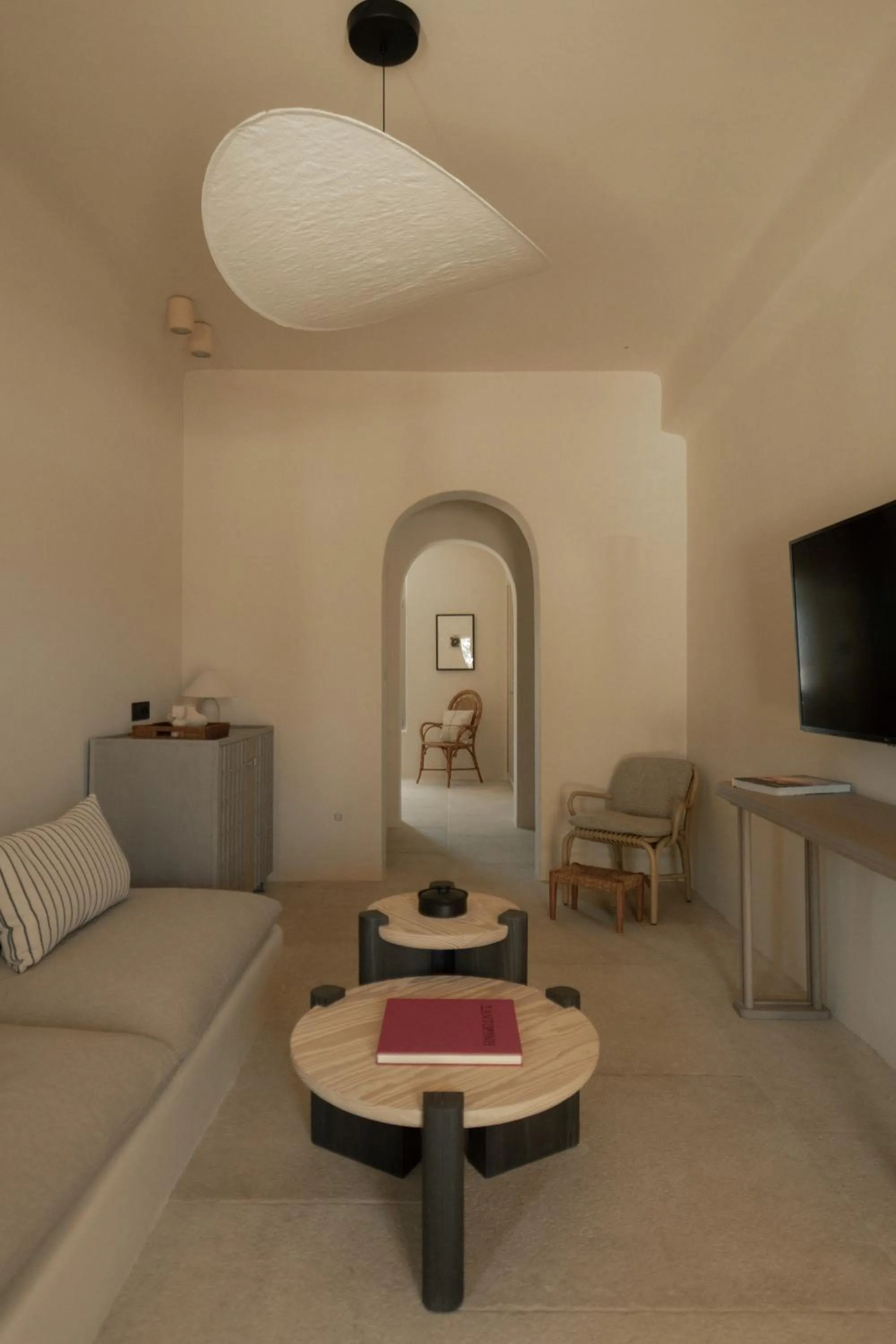 Living room in Black Rose Beach Suites