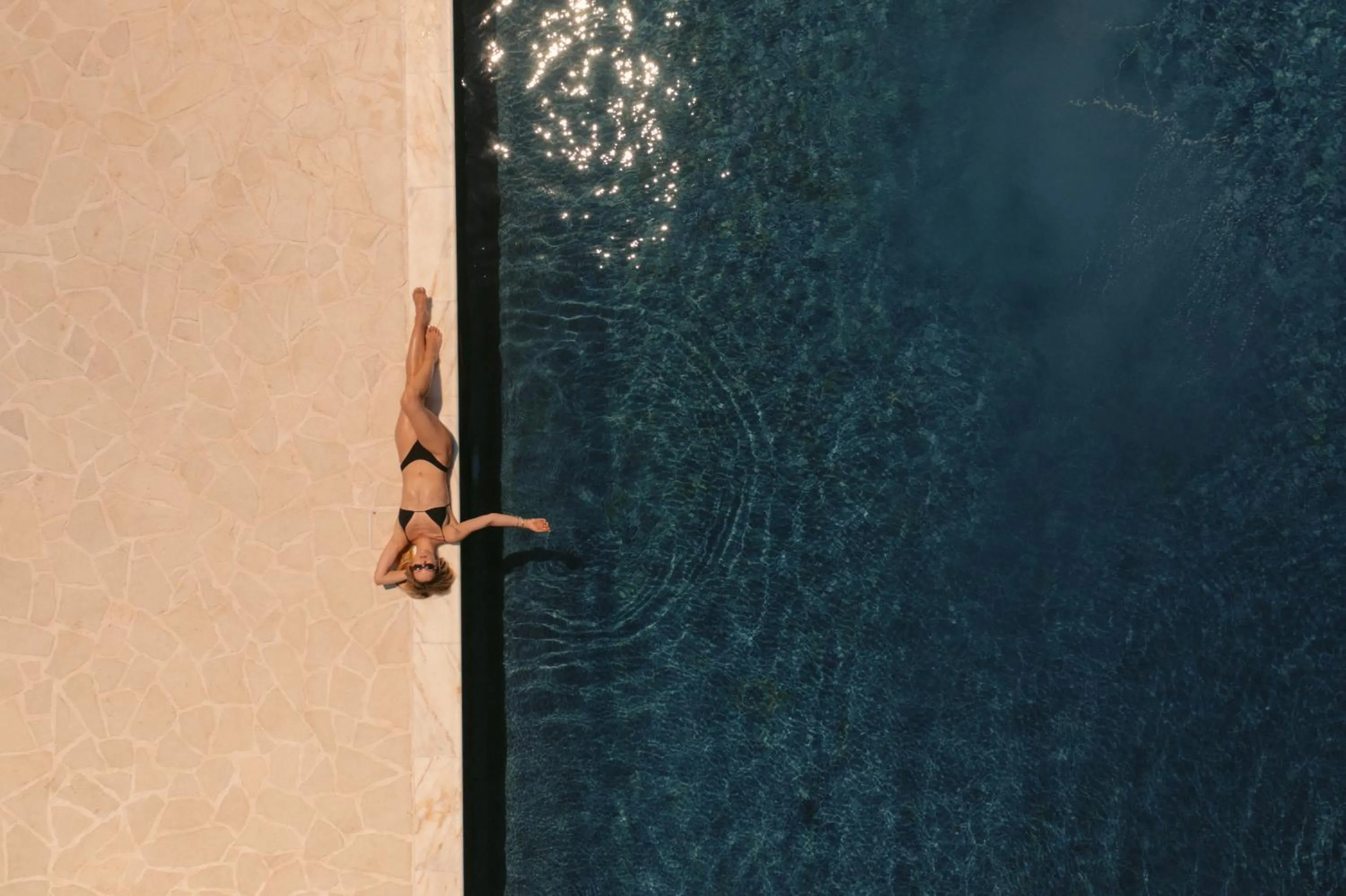 Swimming pool in Black Rose Beach Suites