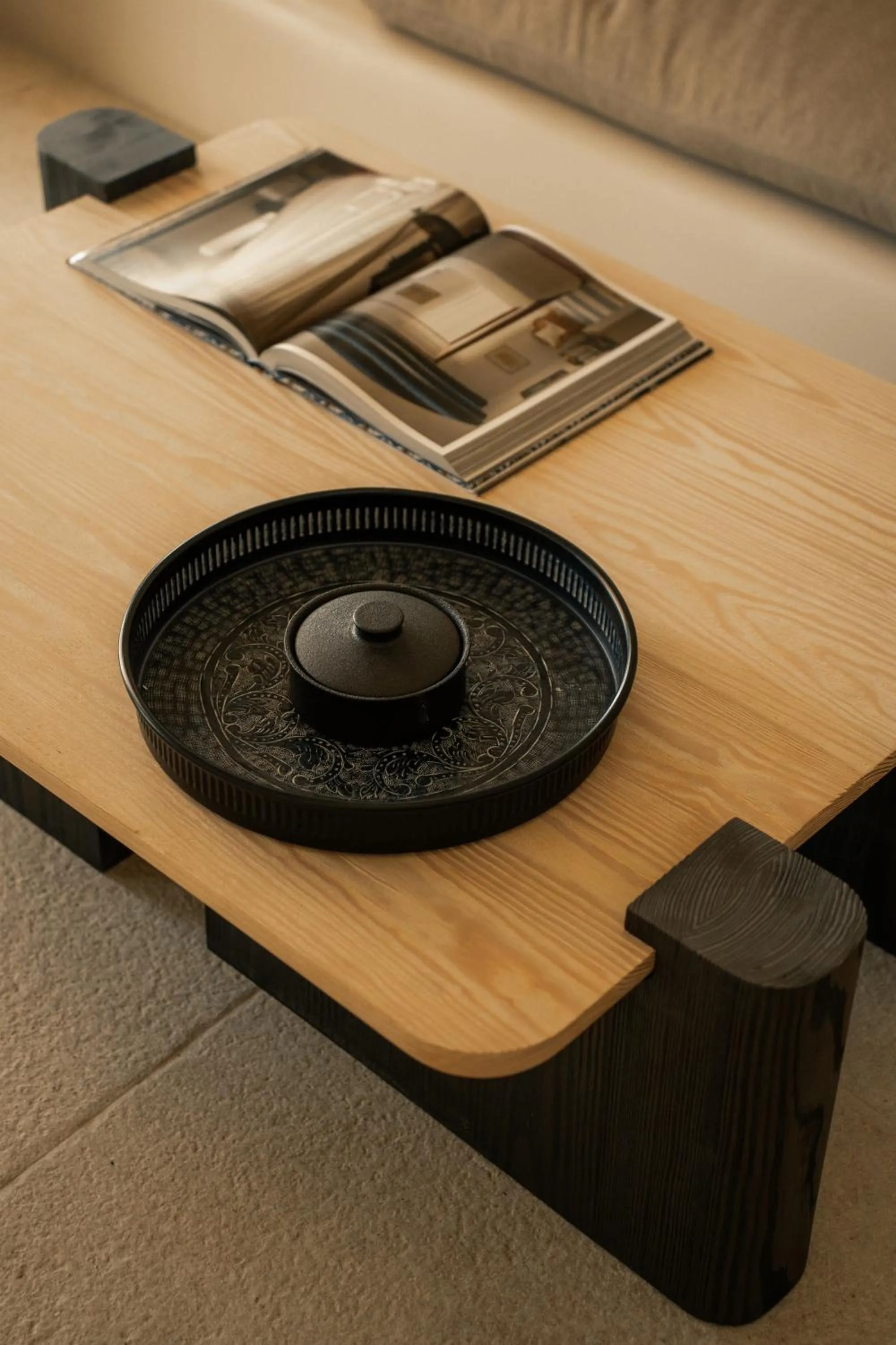 Decorative detail in Black Rose Beach Suites