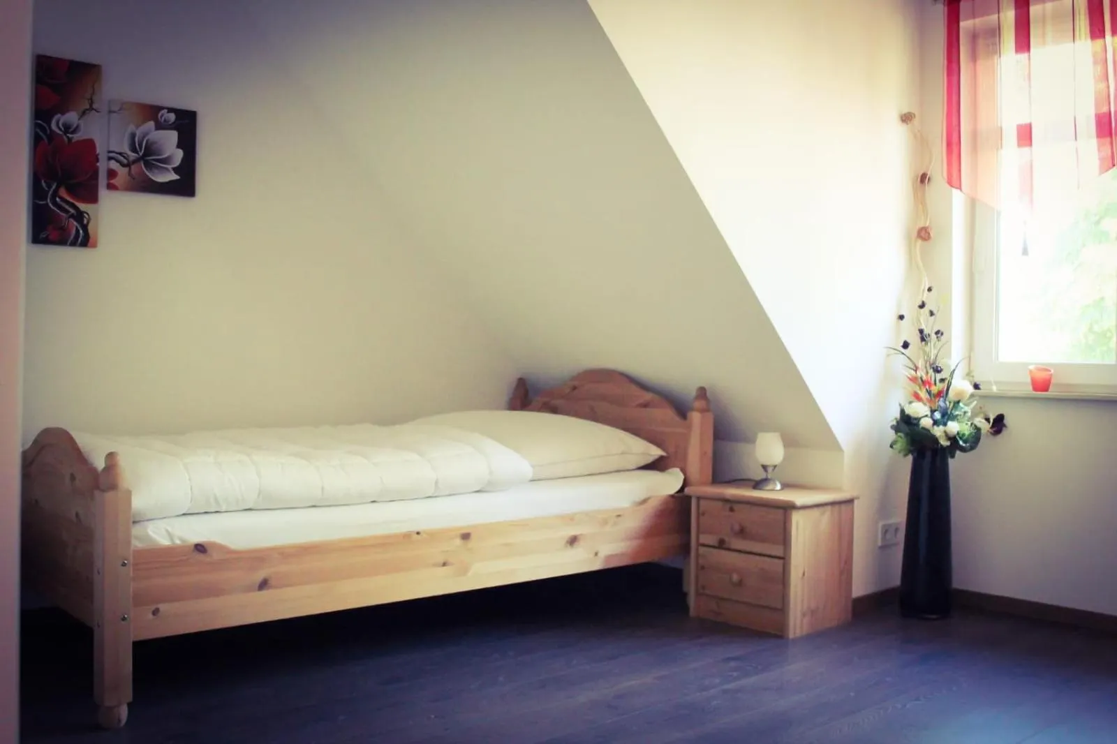 Bedroom, Bed in Gästehaus Burgblick