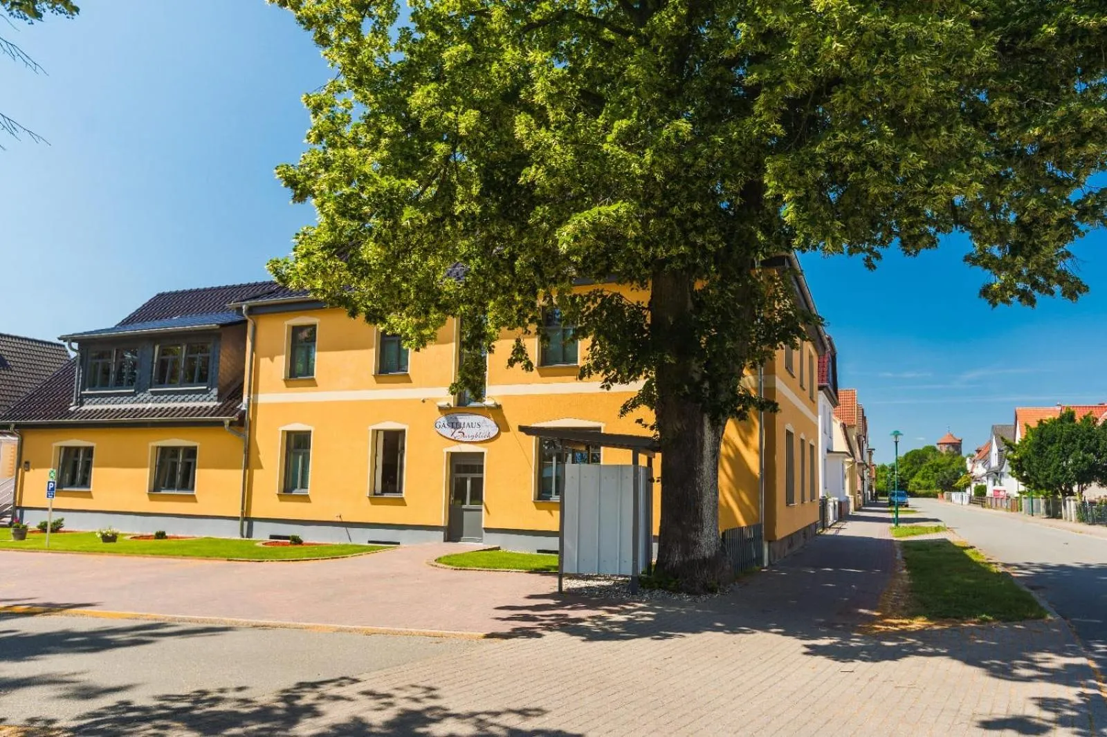 Property building in Gästehaus Burgblick