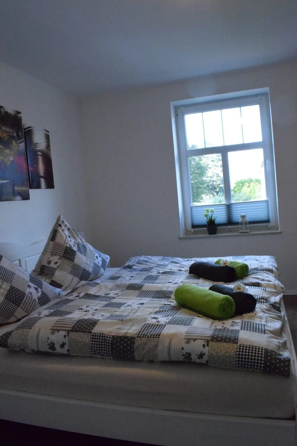 Bedroom, Bed in Gästehaus Burgblick