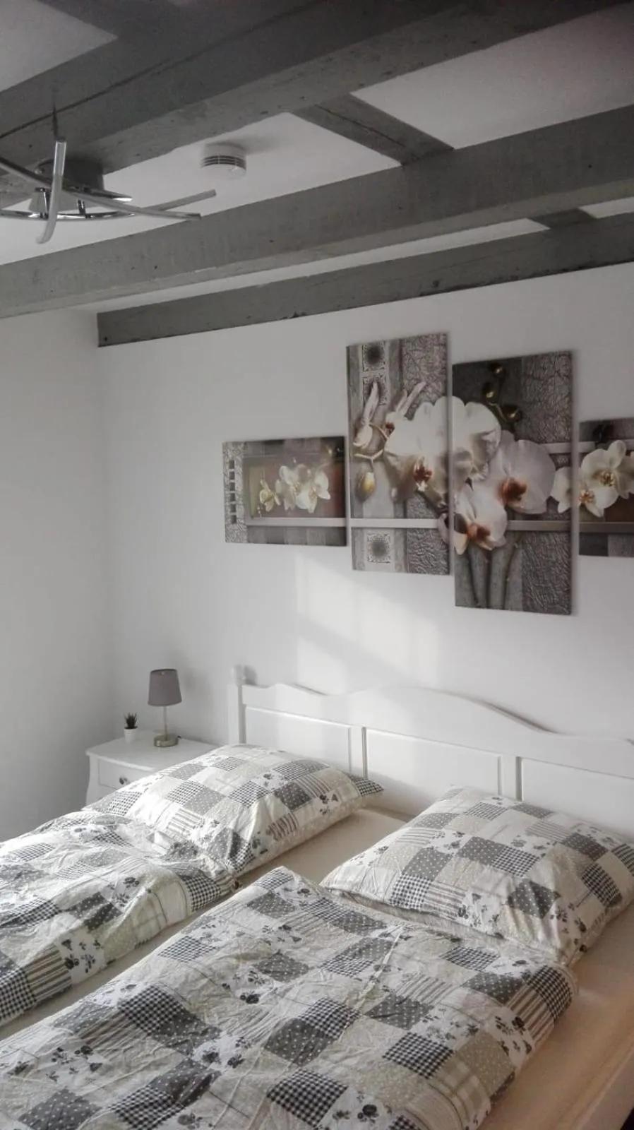 Bedroom, Bed in Gästehaus Burgblick