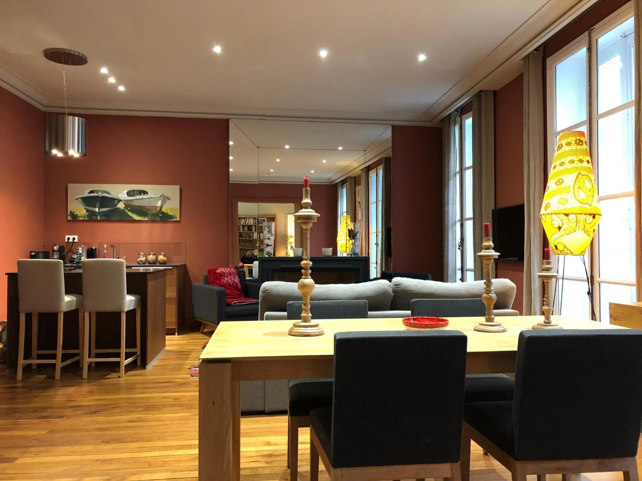 Dining area in Maison d'hôtes Bordeaux Centre Le Patio de l'Intendance
