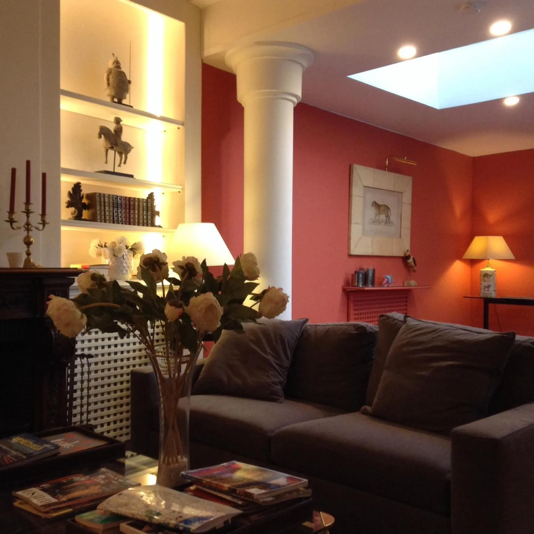 Living room in Maison d'hôtes Bordeaux Centre Le Patio de l'Intendance