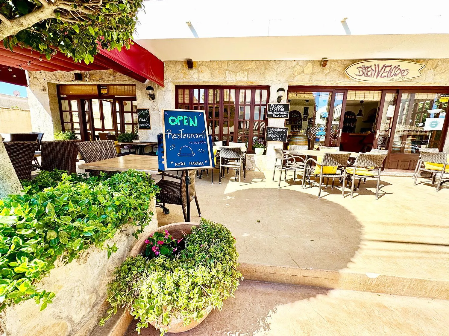 Balcony/Terrace in Hotel Marbel