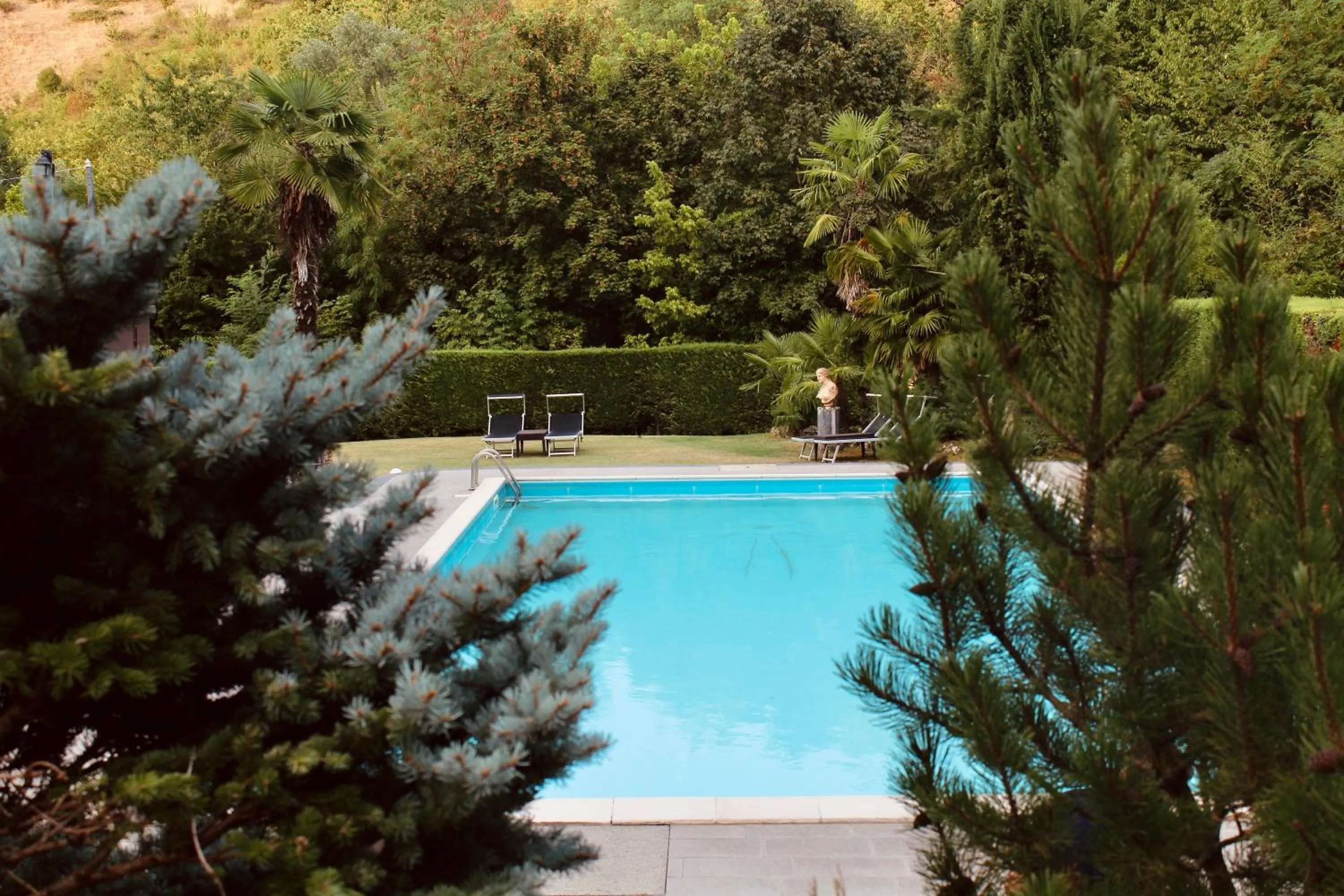 Pool view in Art Hotel Pandos