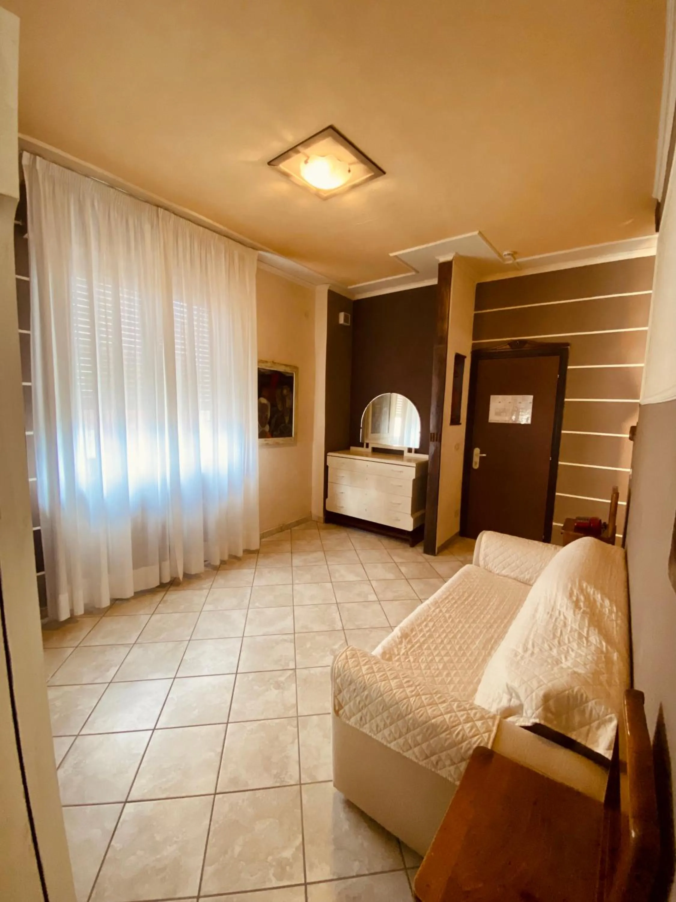 Bed in Art Hotel Pandos