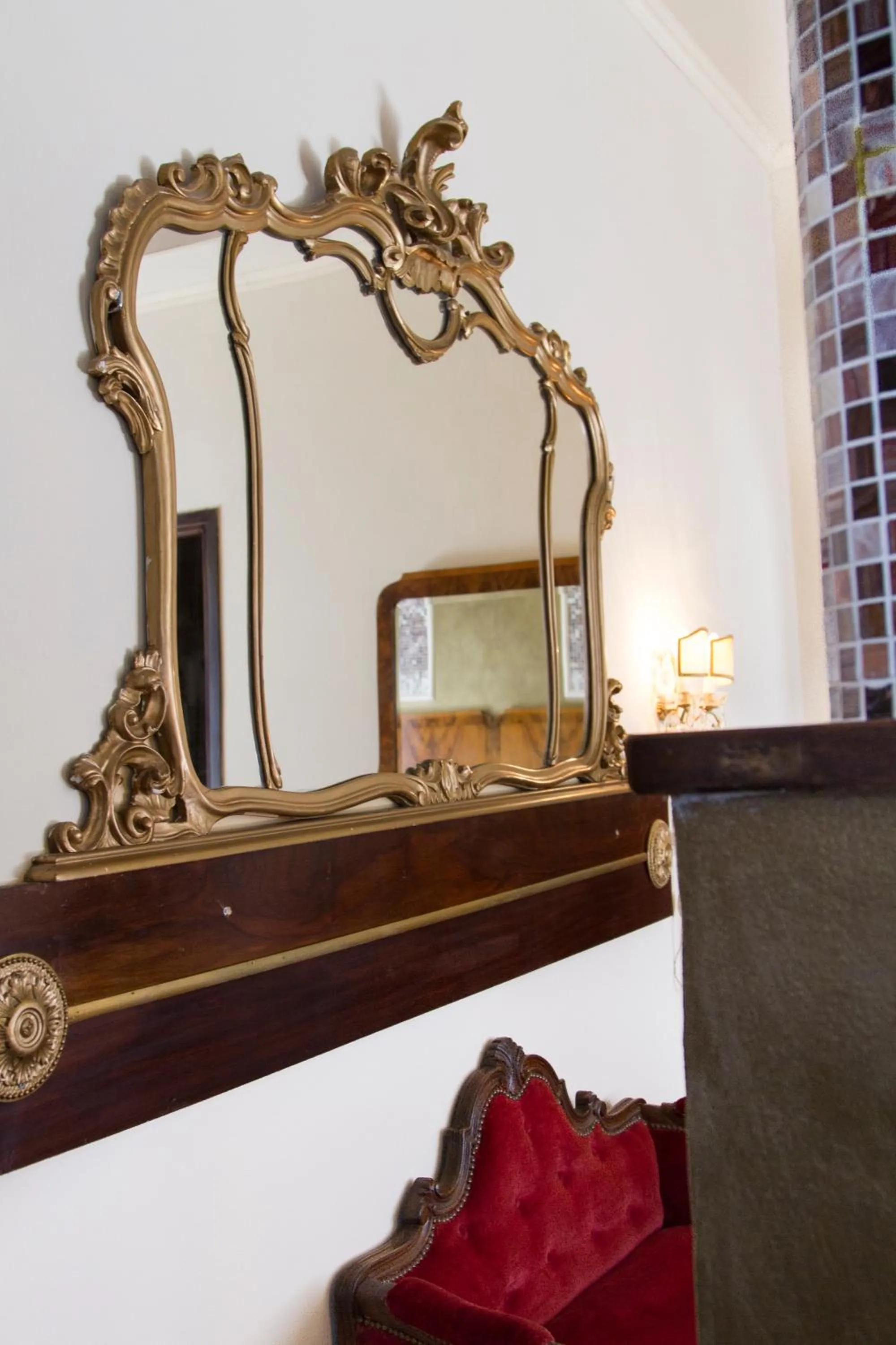 Decorative detail in Art Hotel Pandos