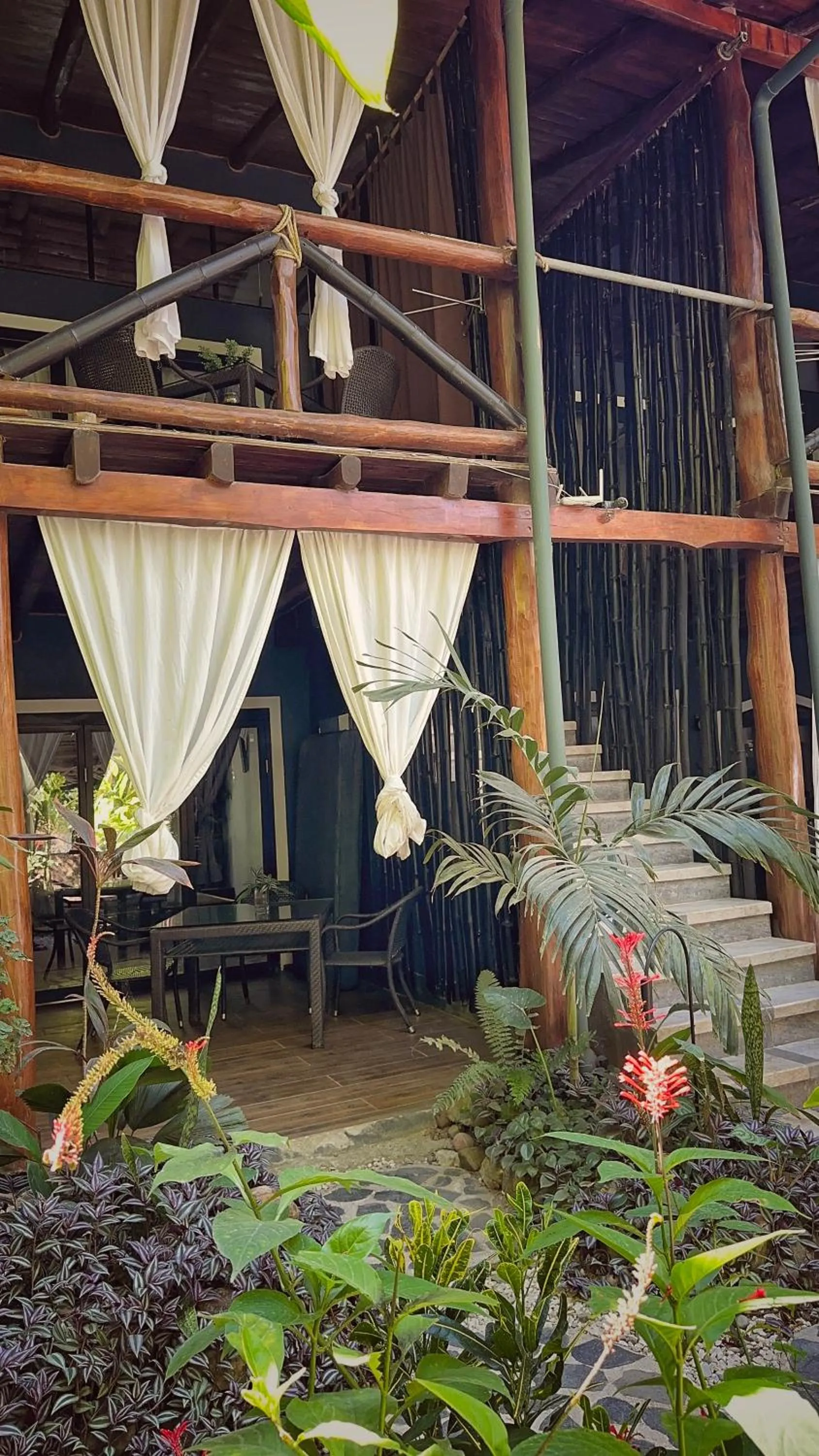 Garden in Canaima Chill House