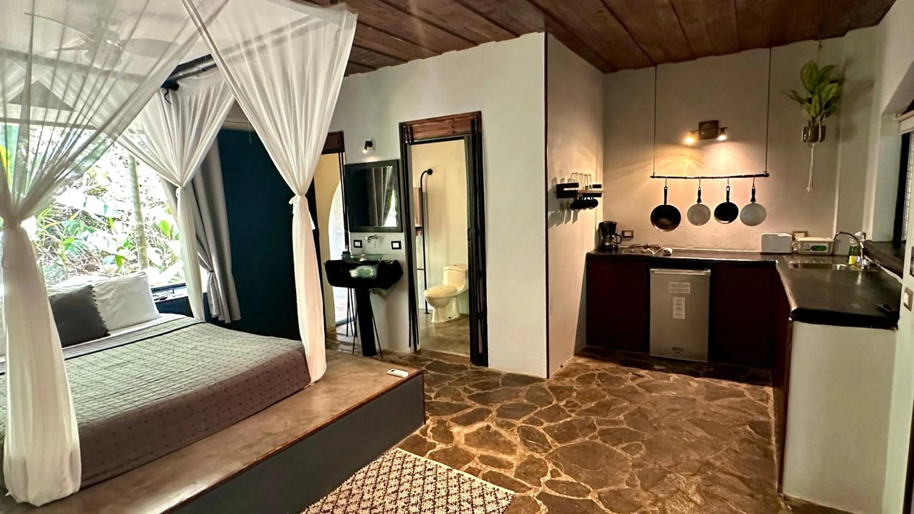 Bed in Canaima Chill House