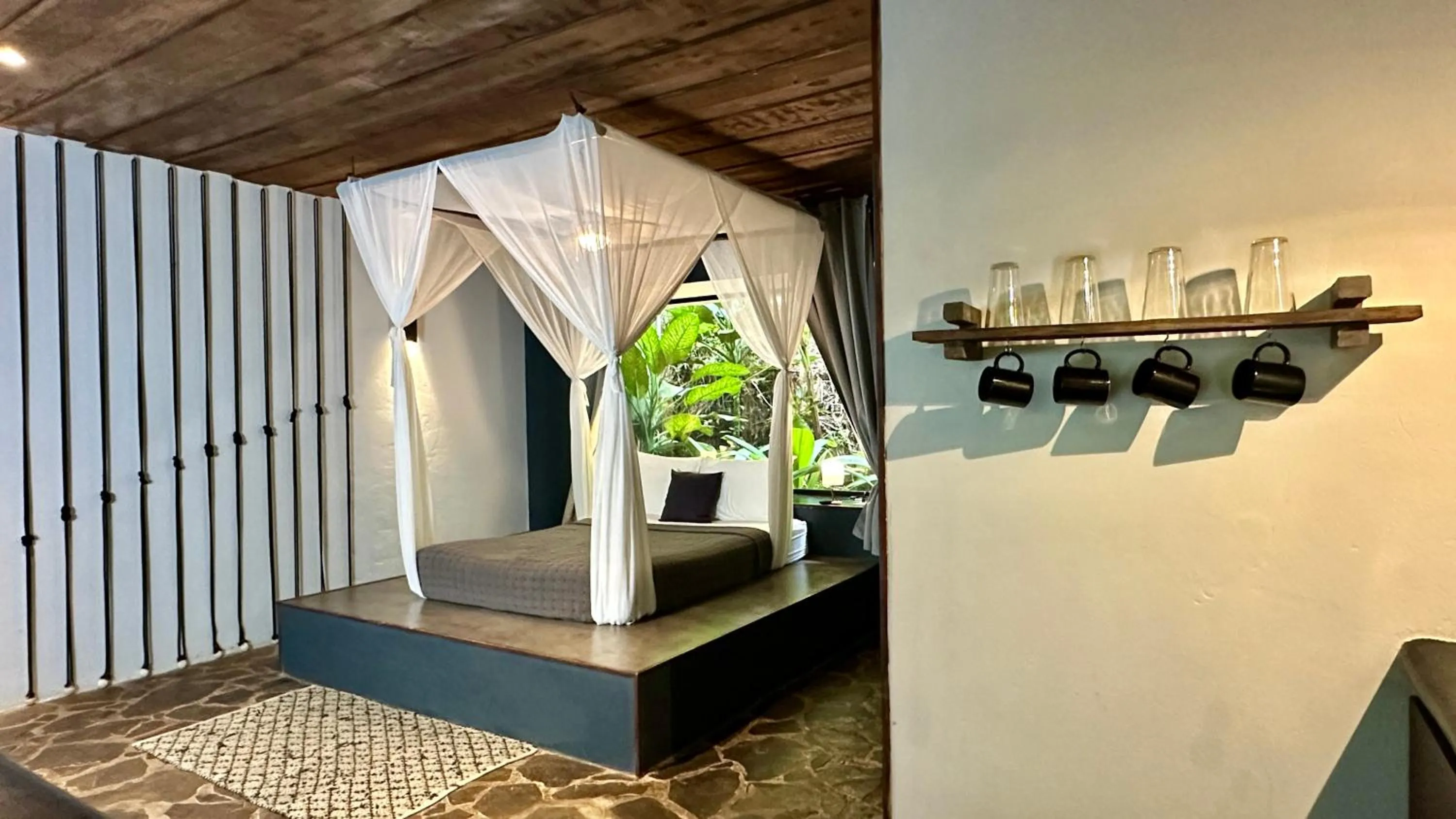 Bed in Canaima Chill House