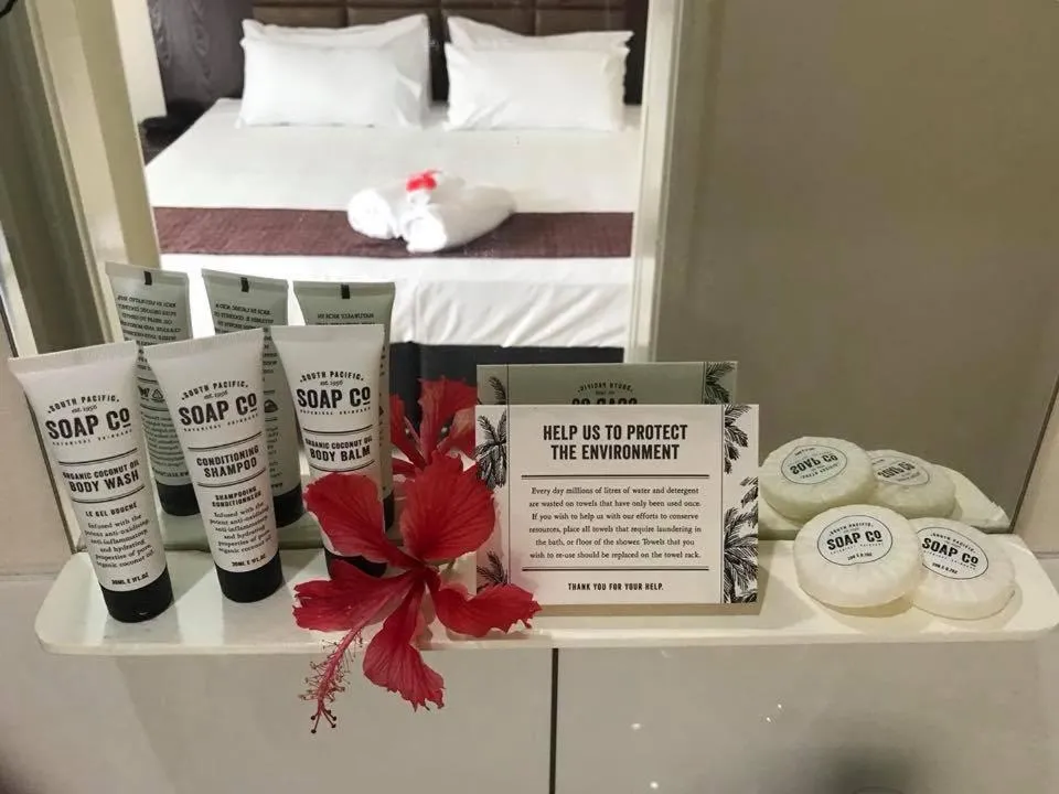 Shower in The White House Hotel