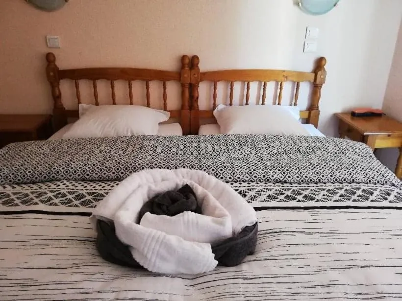 Bed in Résidence SoAnSa du Gérardmer de la Sci Rsast - Col de la Schlucht