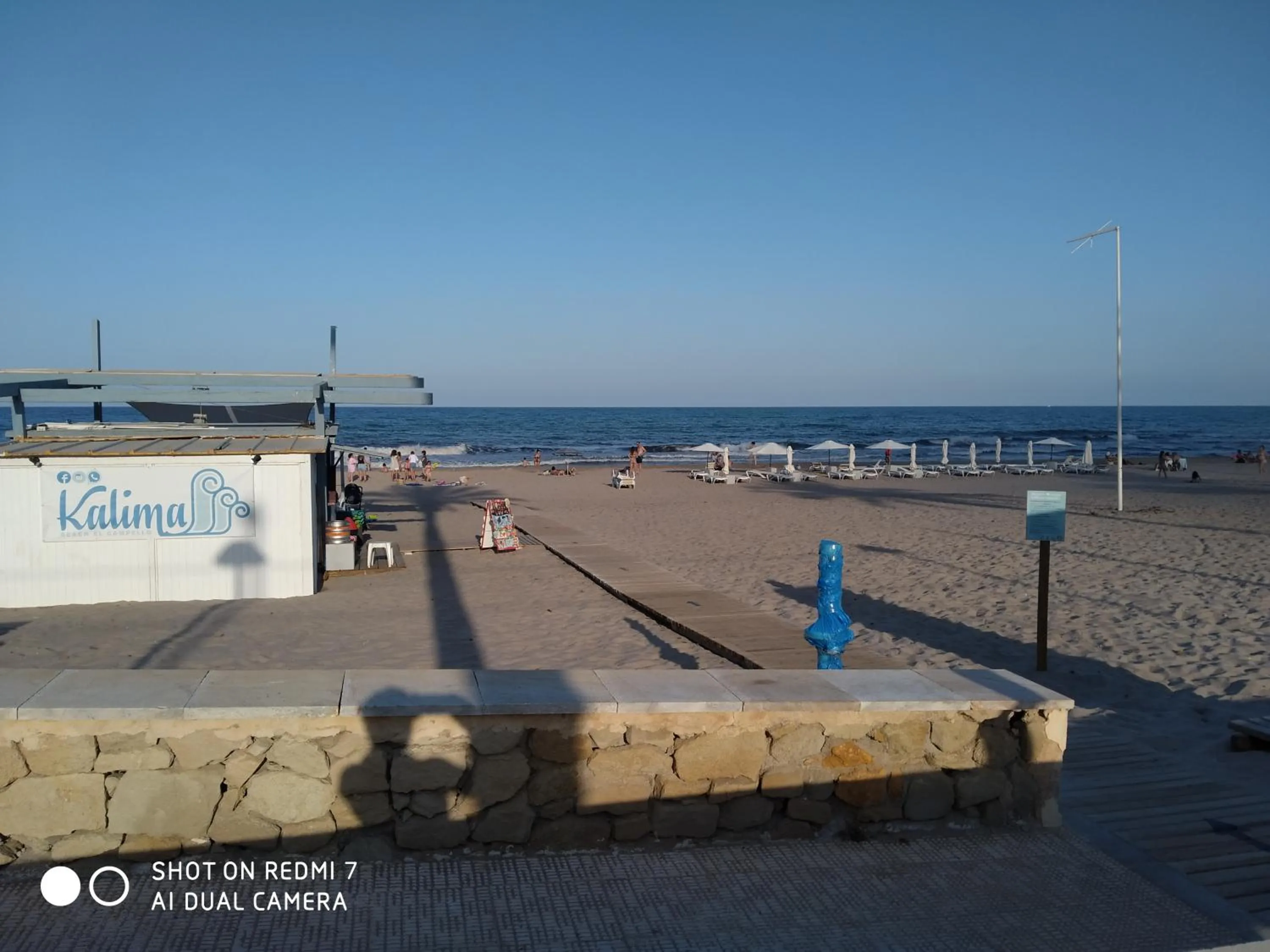 Beach in barbara 20 playa muchavista alicante