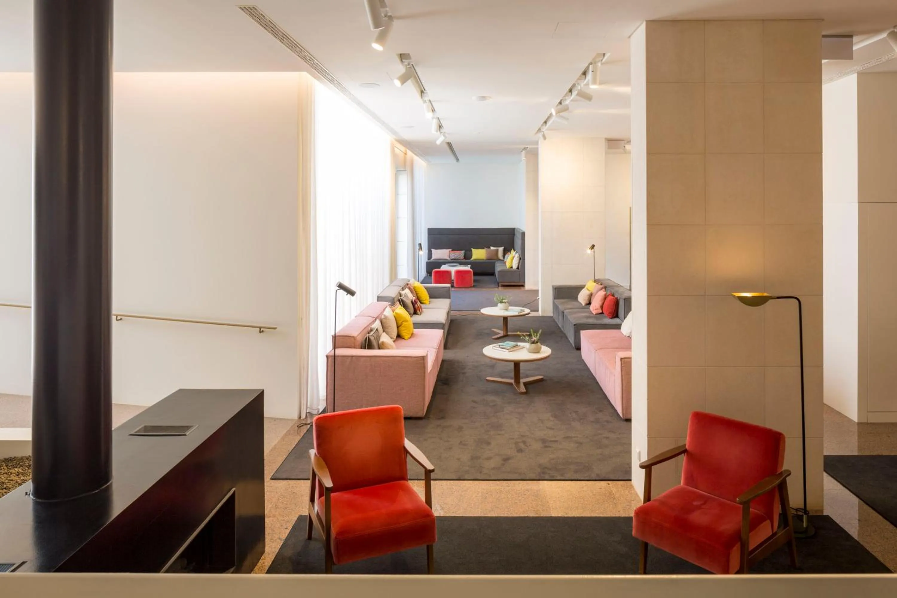 Lounge or bar, Bed in Hotel Estrela De Fatima