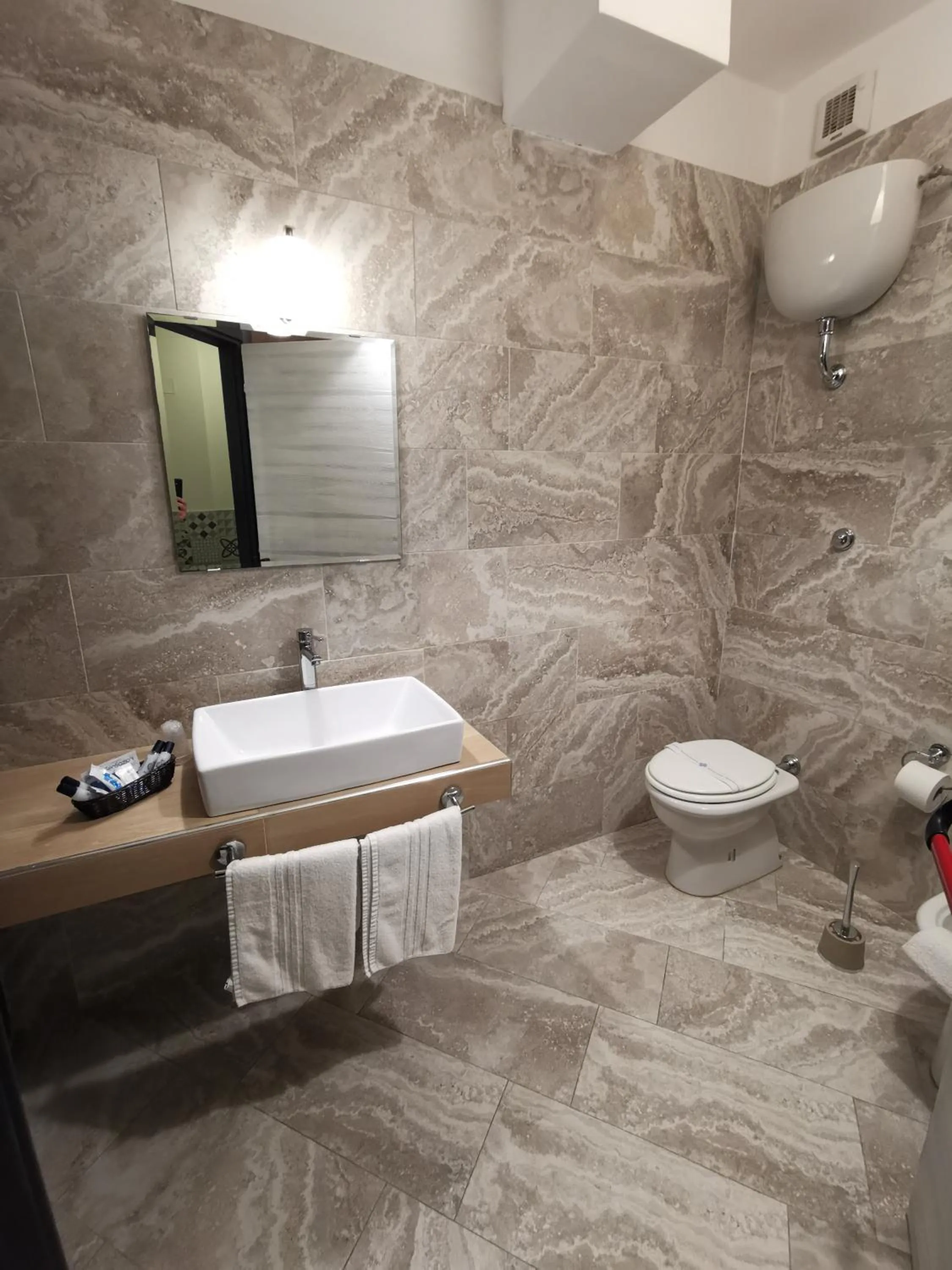 Toilet in Hotel Clinton