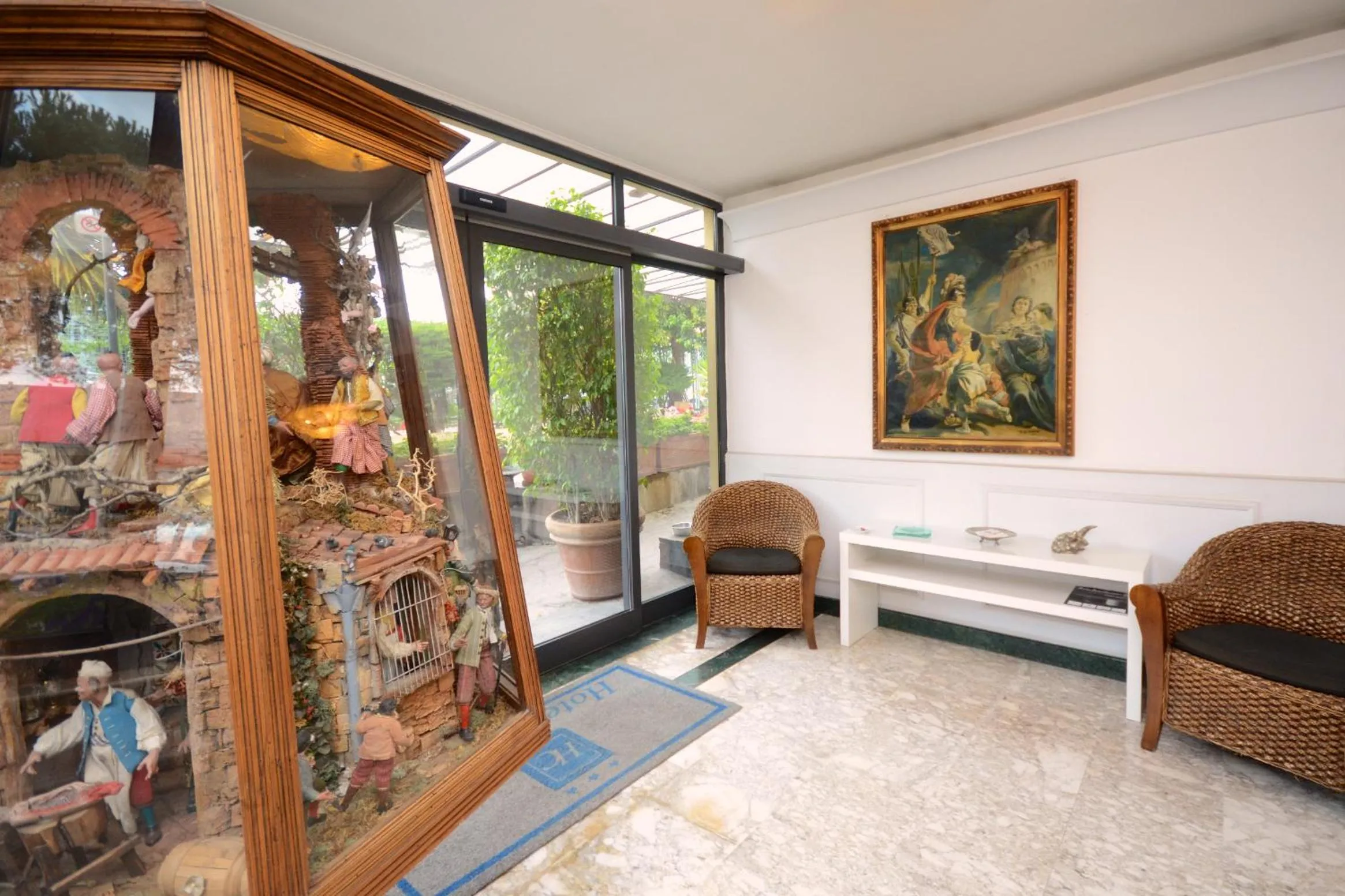 Lobby or reception in Hotel Clinton