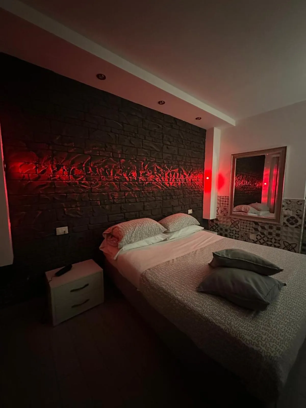 Bed in Hotel Clinton