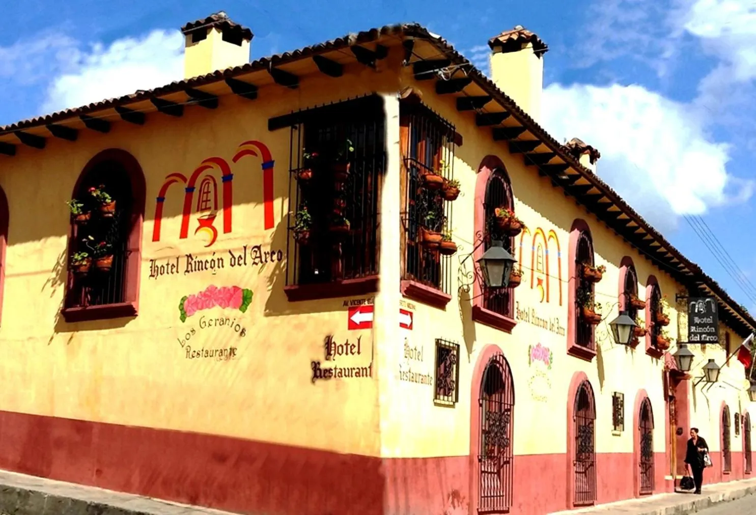 Facade/entrance in Hotel Rincon Del Arco
