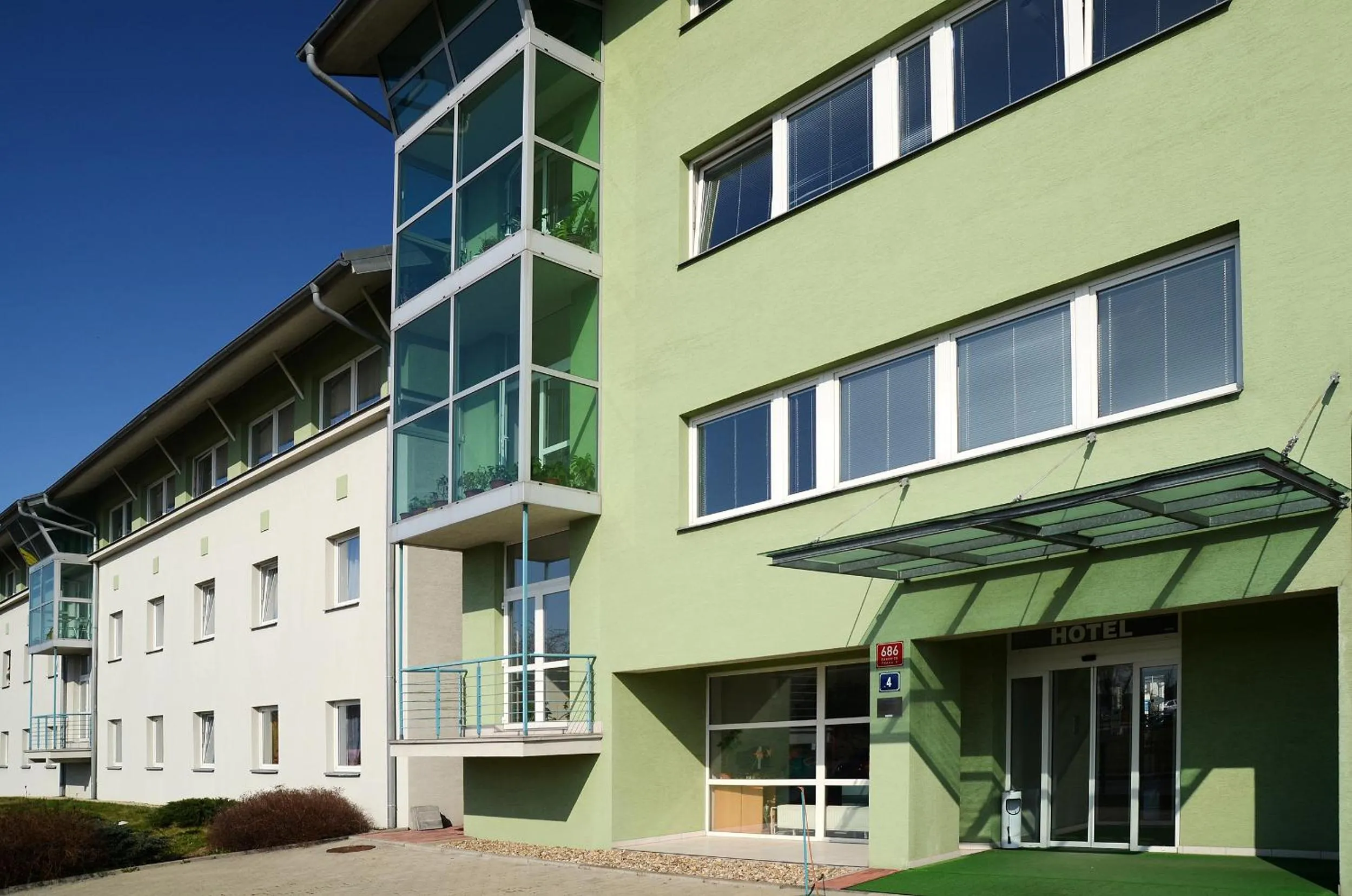 Property building in Hotel Imos