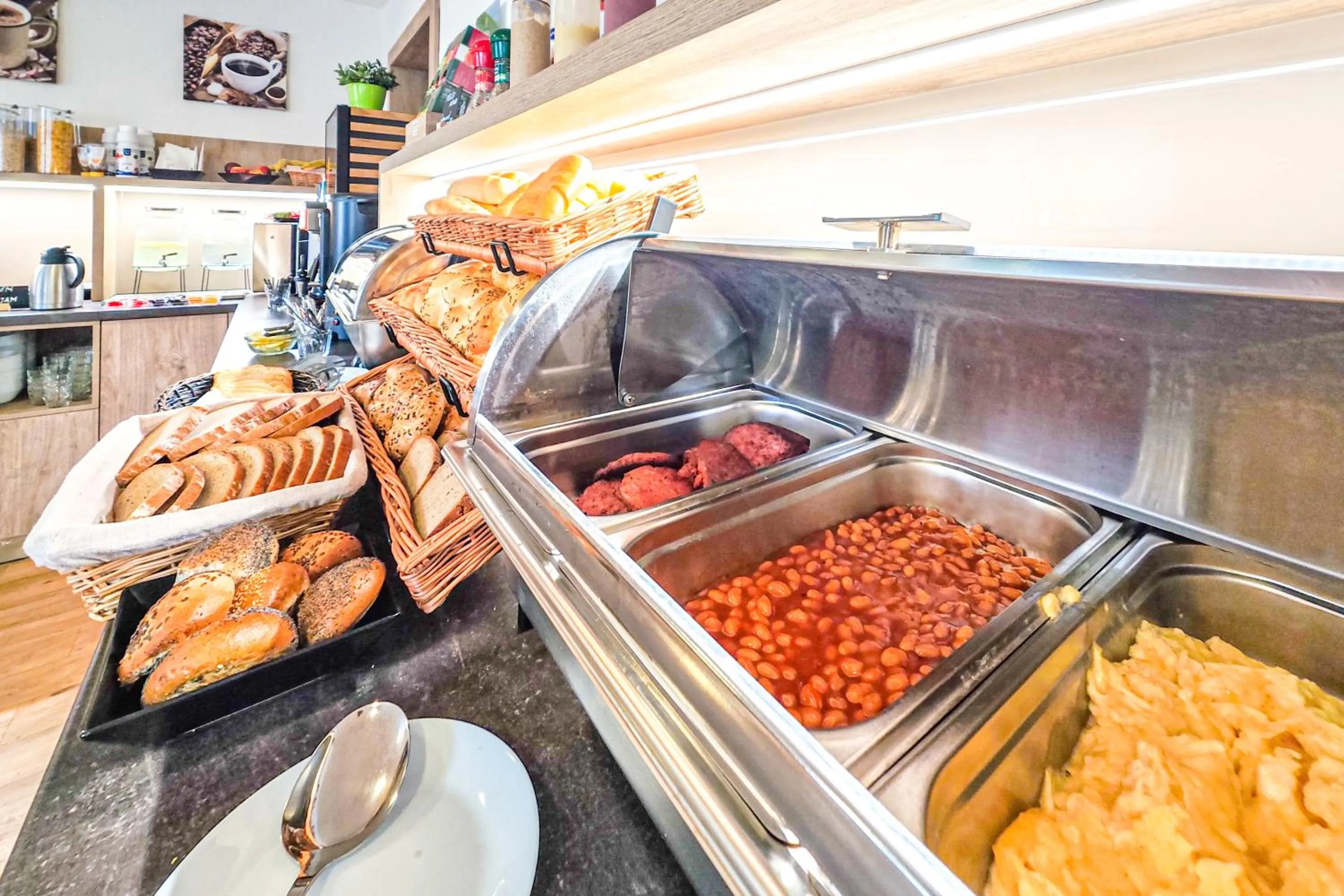 Buffet breakfast in Hotel Imos