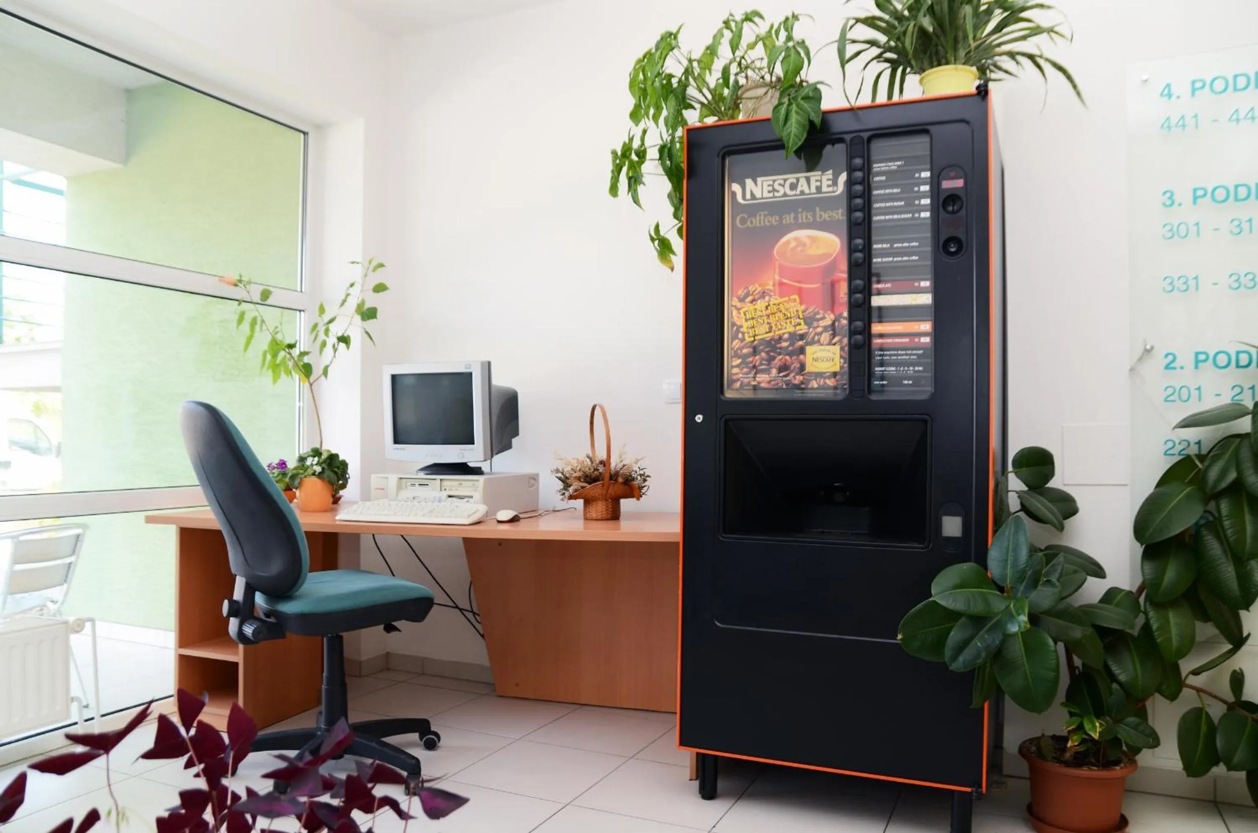 Decorative detail in Hotel Imos