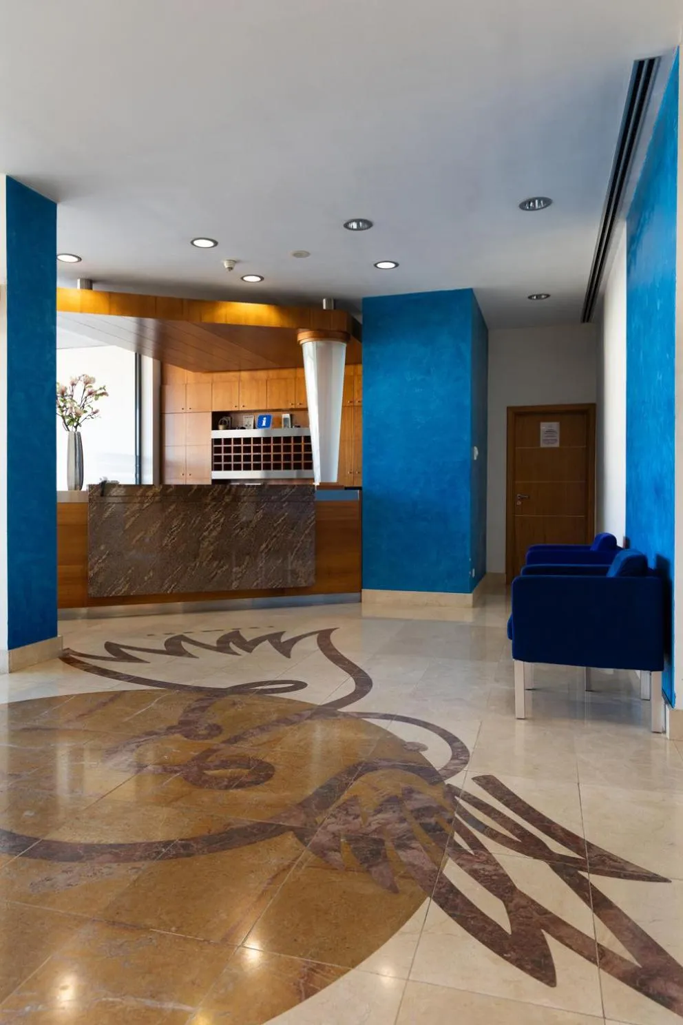 Lobby or reception in Hotel Pombalense