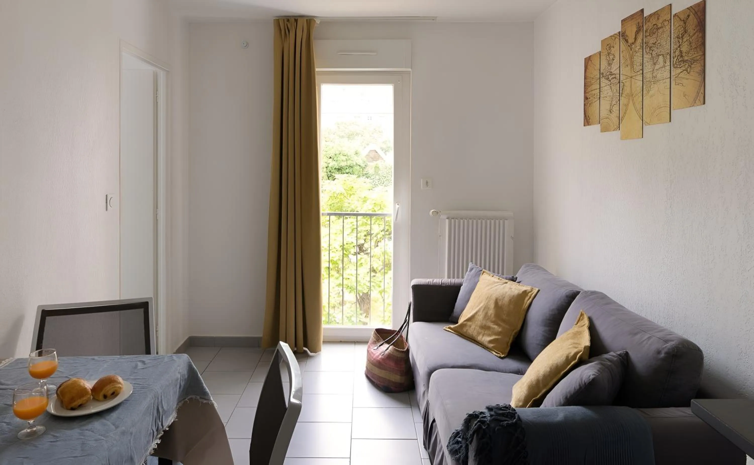 Living room in Appart Hotel Corte HR