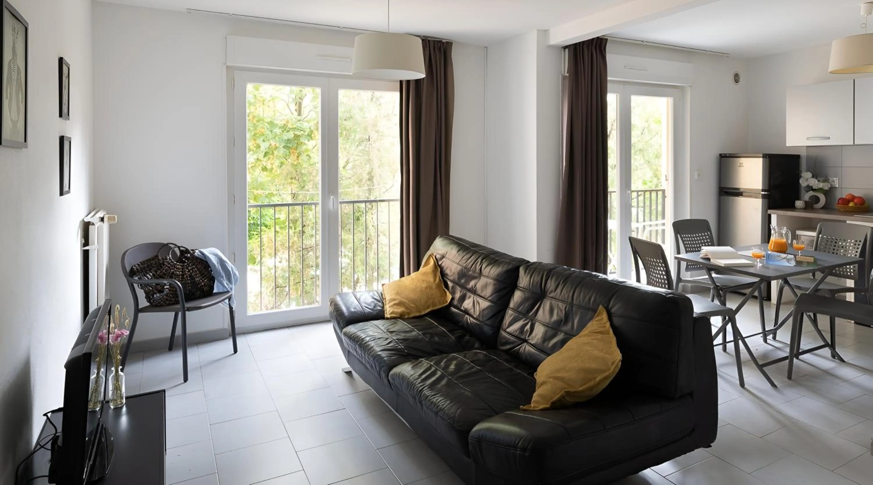 Living room in Appart Hotel Corte HR