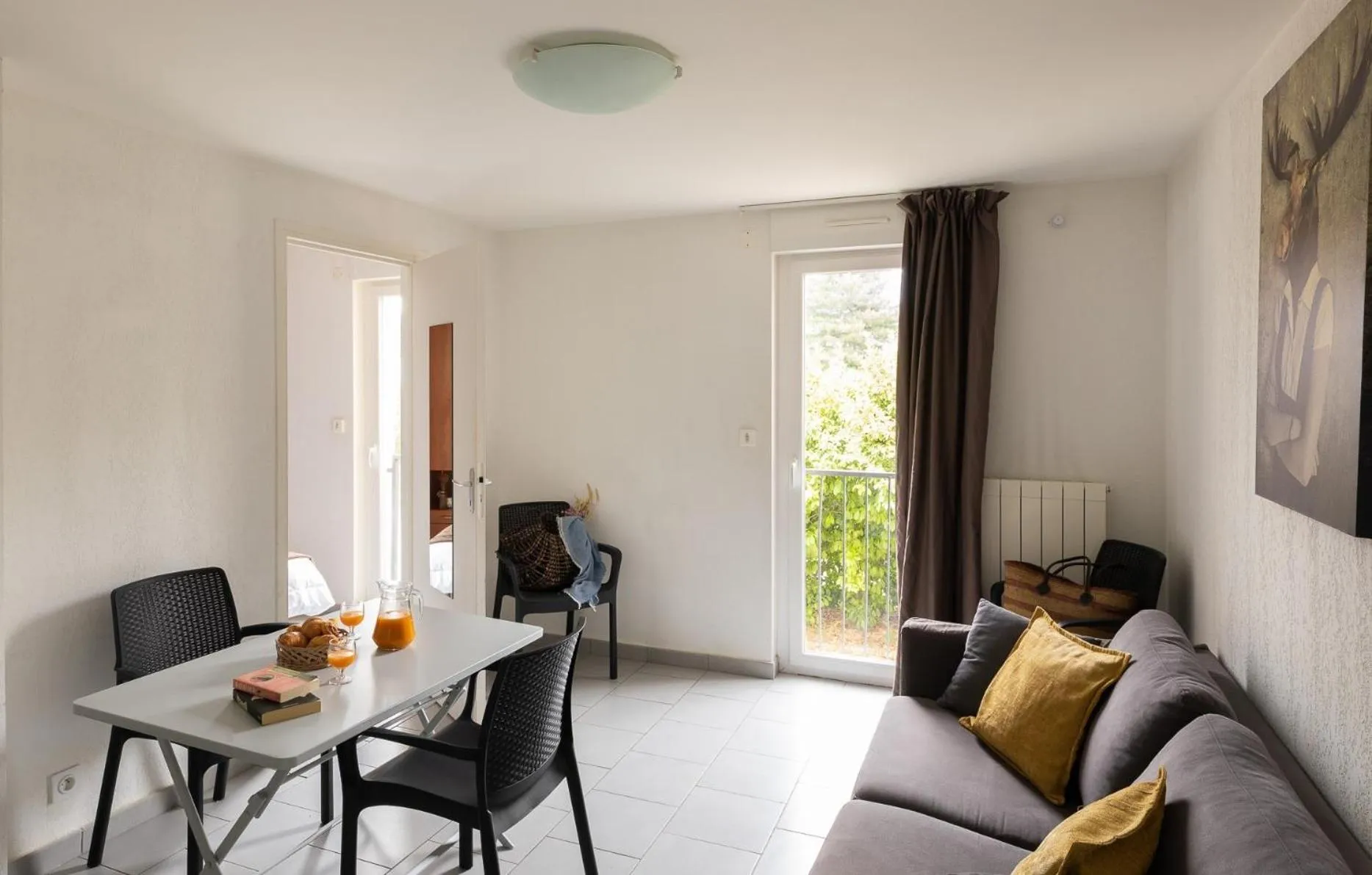 Living room in Appart Hotel Corte HR