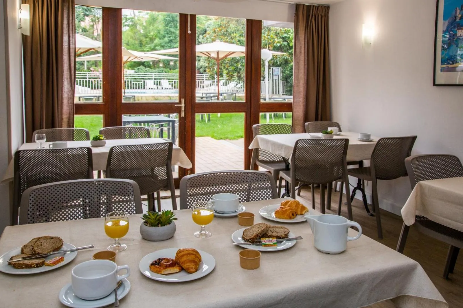 Continental breakfast in Appart Hotel Corte HR