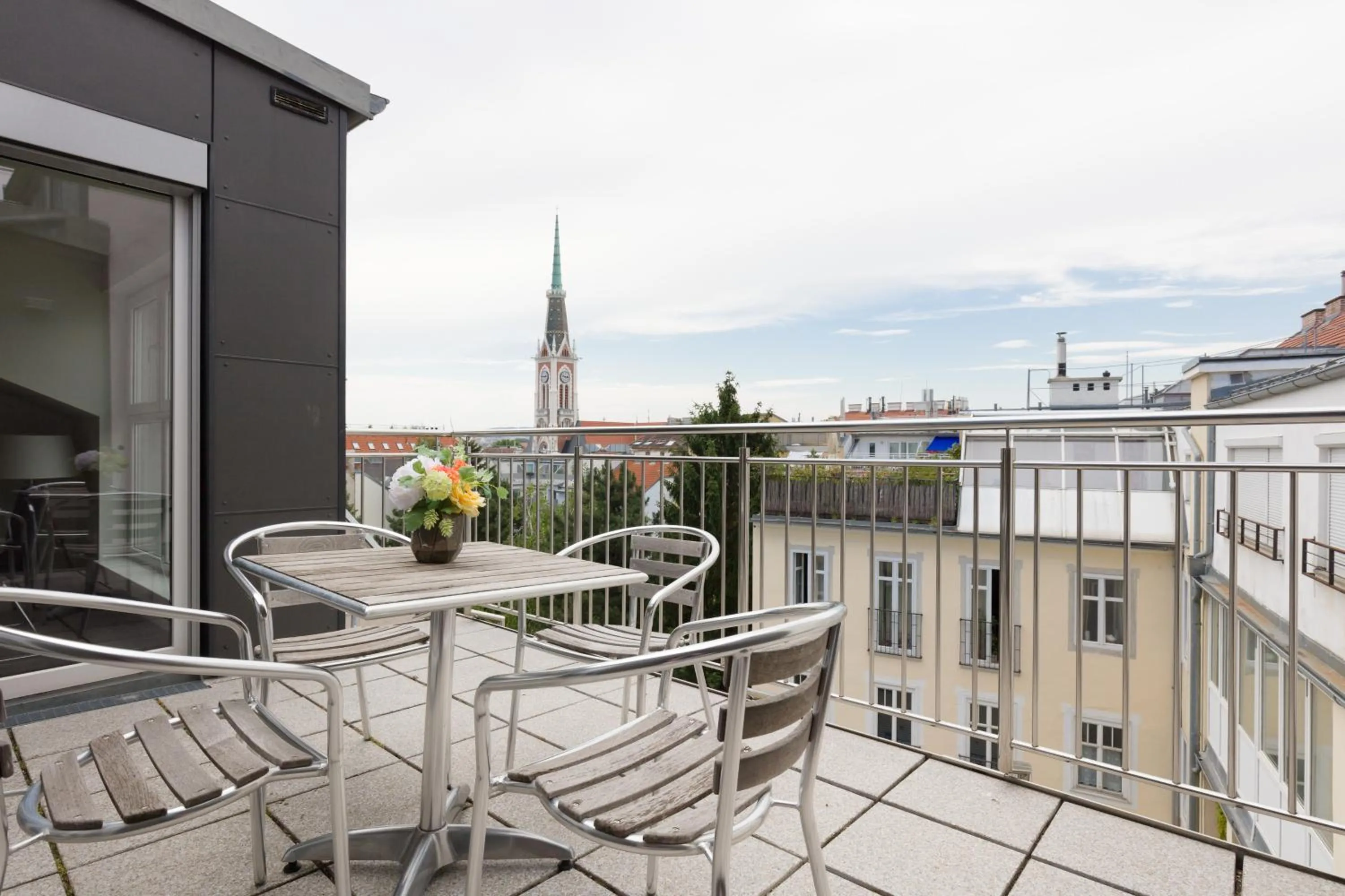 Balcony/Terrace in RAFAEL KAISER - Premium Apartments - Contactless Check-In