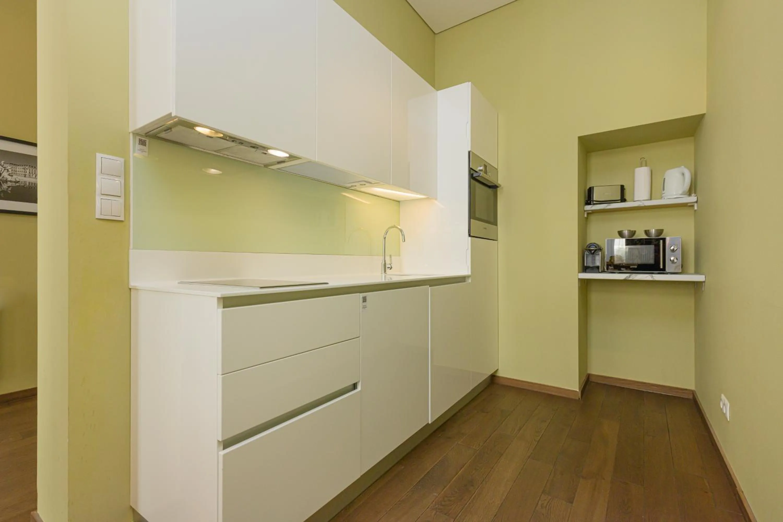 Kitchen or kitchenette in RAFAEL KAISER - Premium Apartments - Contactless Check-In