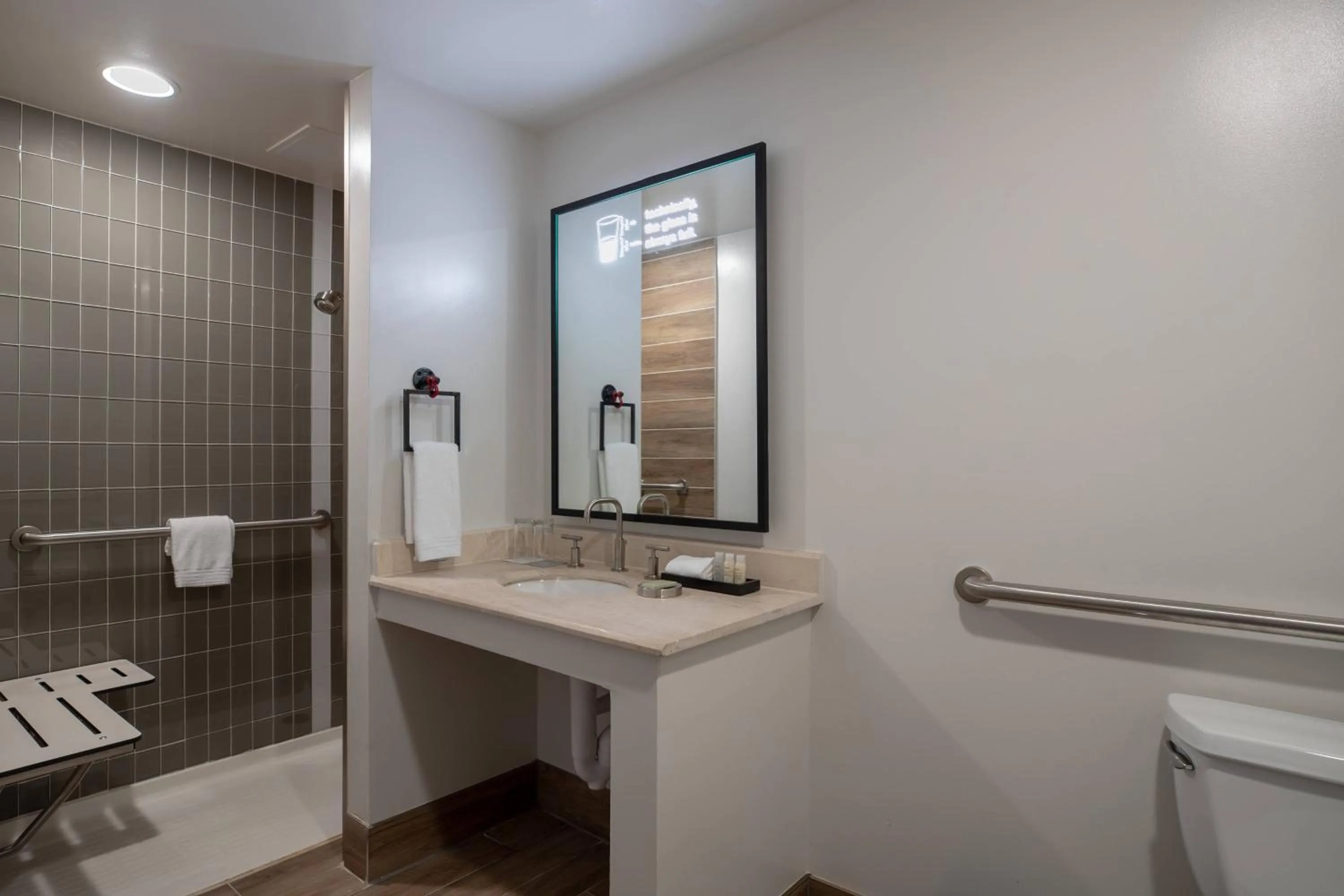 Bathroom in Renaissance Toledo Downtown Hotel