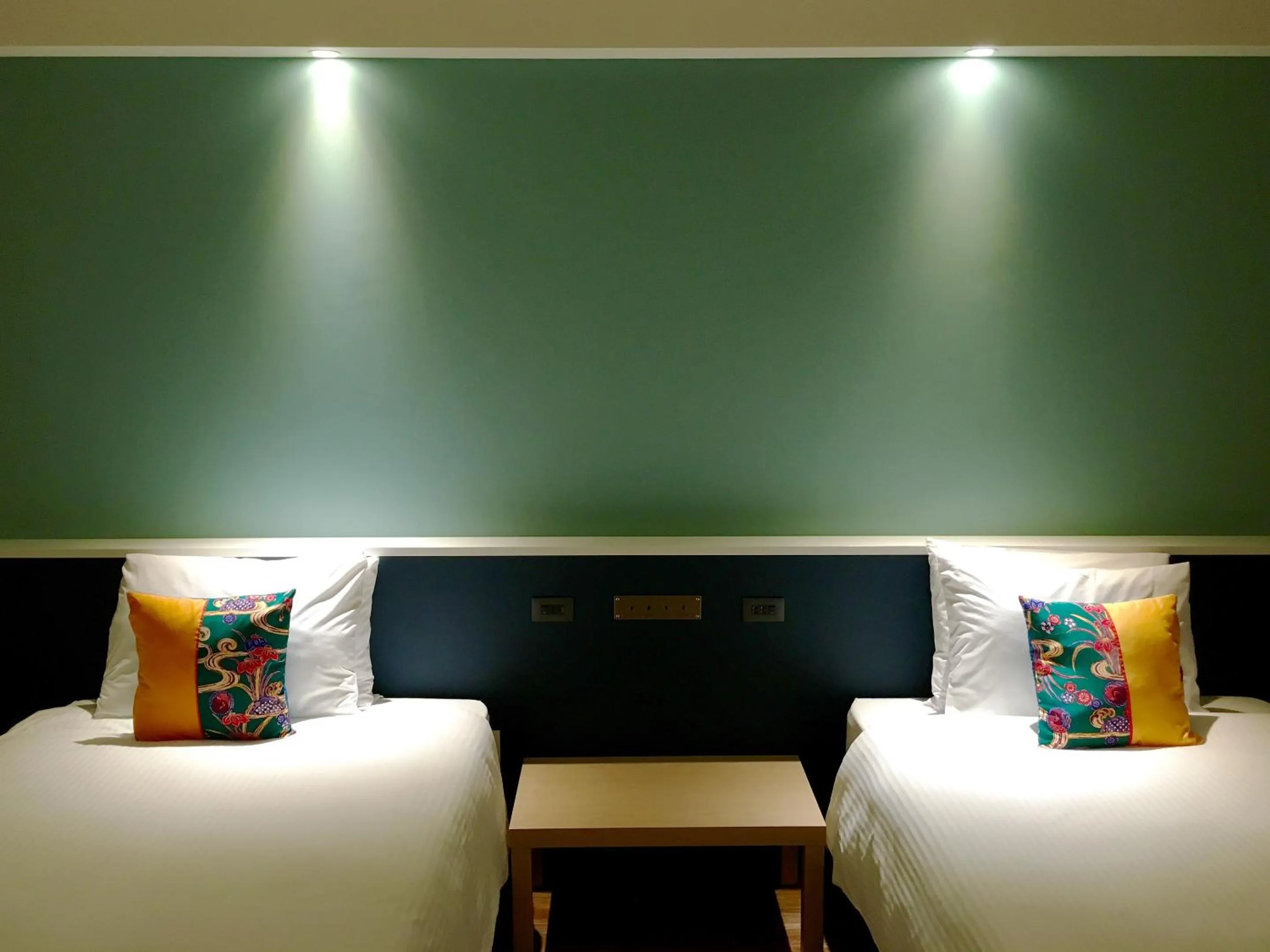 Decorative detail, Bed in Sunset Beach Hotel