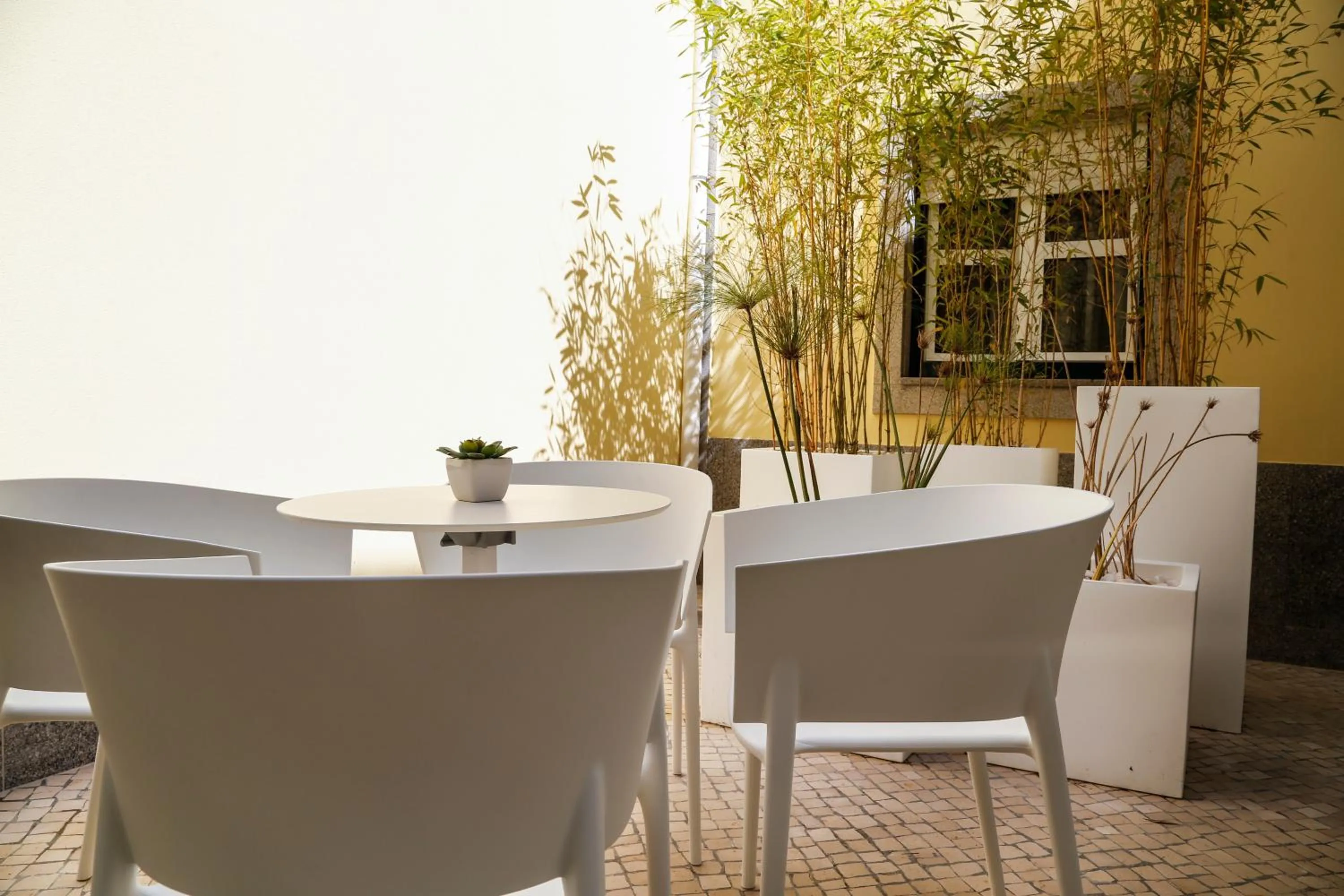 Patio in Hotel das Salinas by Alboi Group