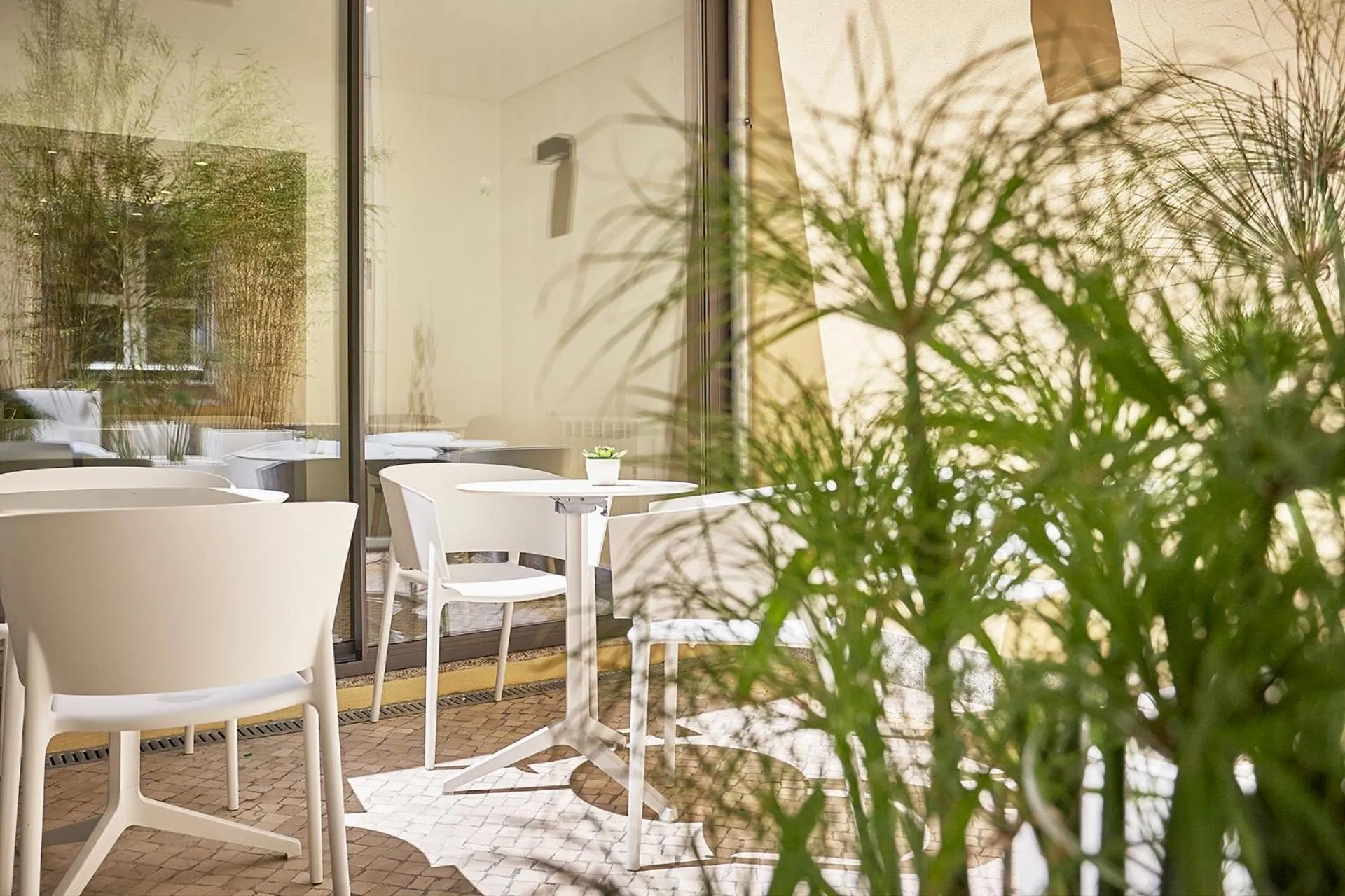 Patio in Hotel das Salinas by Alboi Group