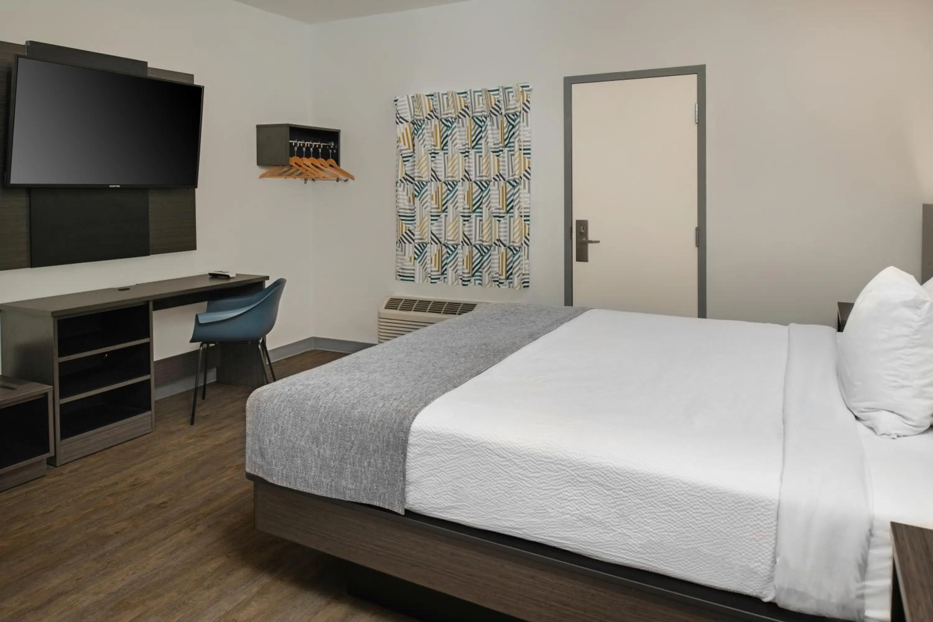 Bed in Route 66 Motel