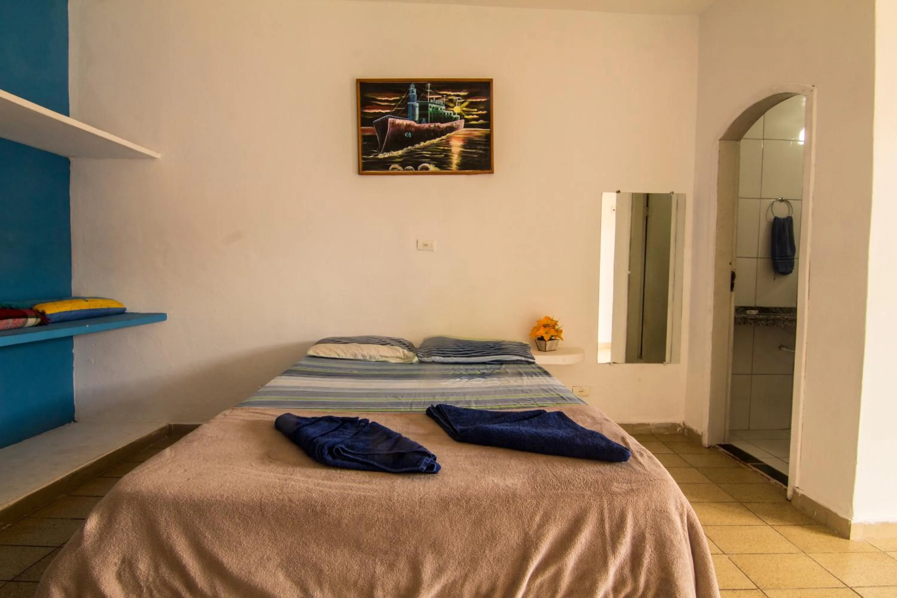 Bedroom, Bed in Hotel Marina Clube de Pesca