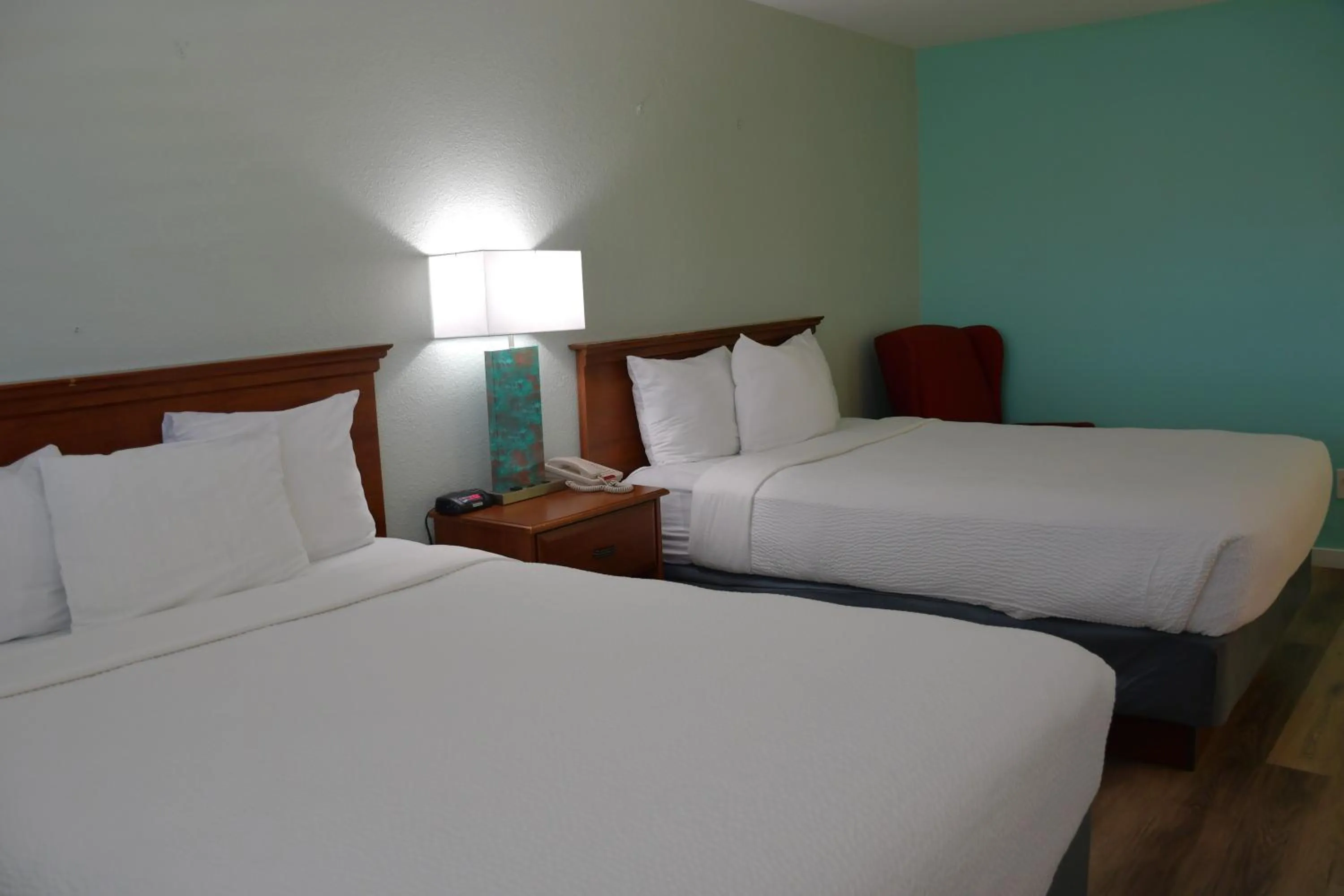 Bed in Inn at the Waterpark