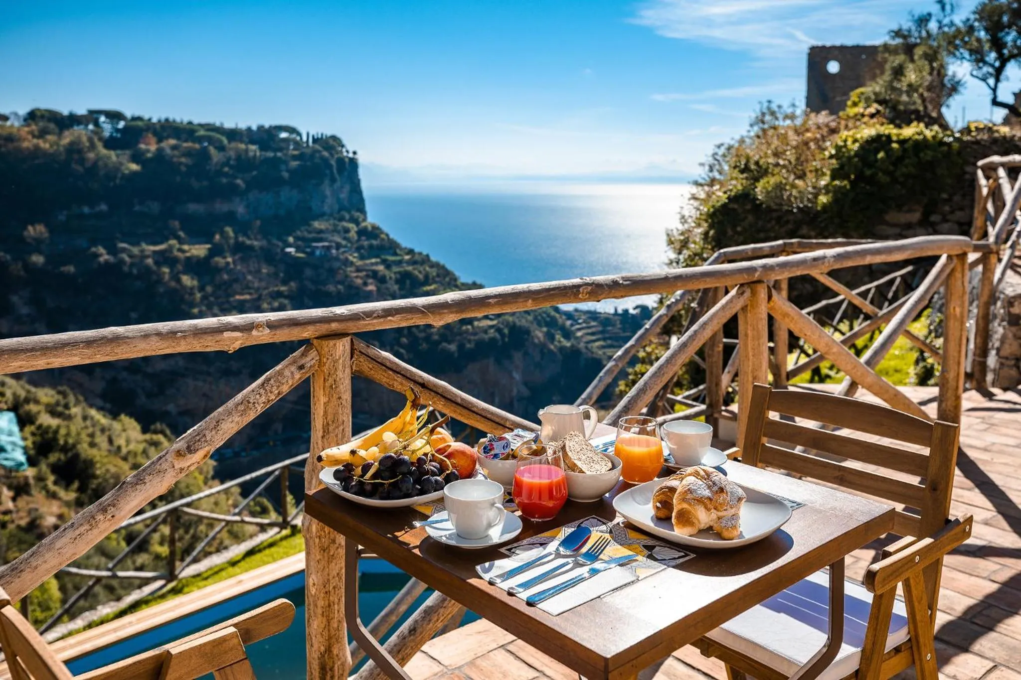 Breakfast in Villa Amì