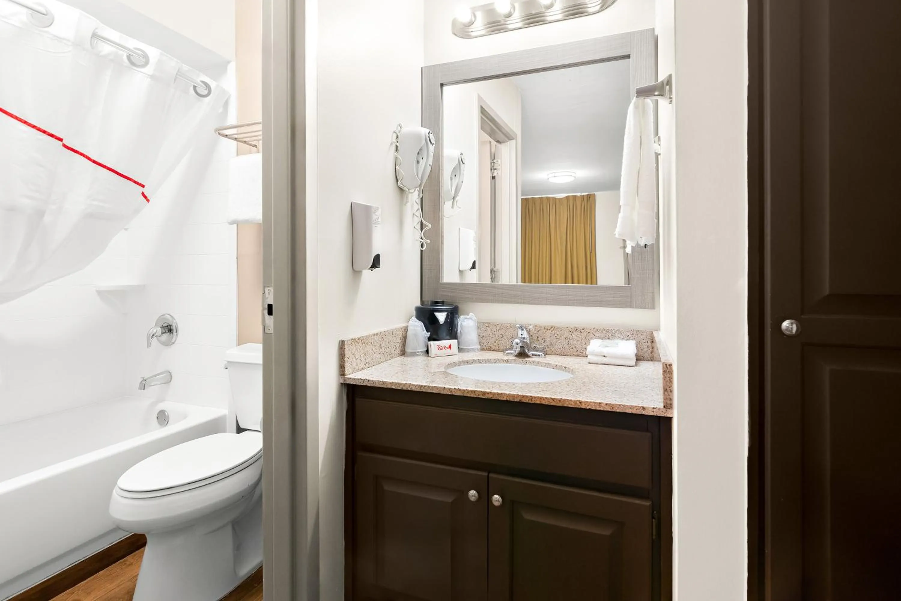 Bathroom in Red Roof Inn Rock Hill