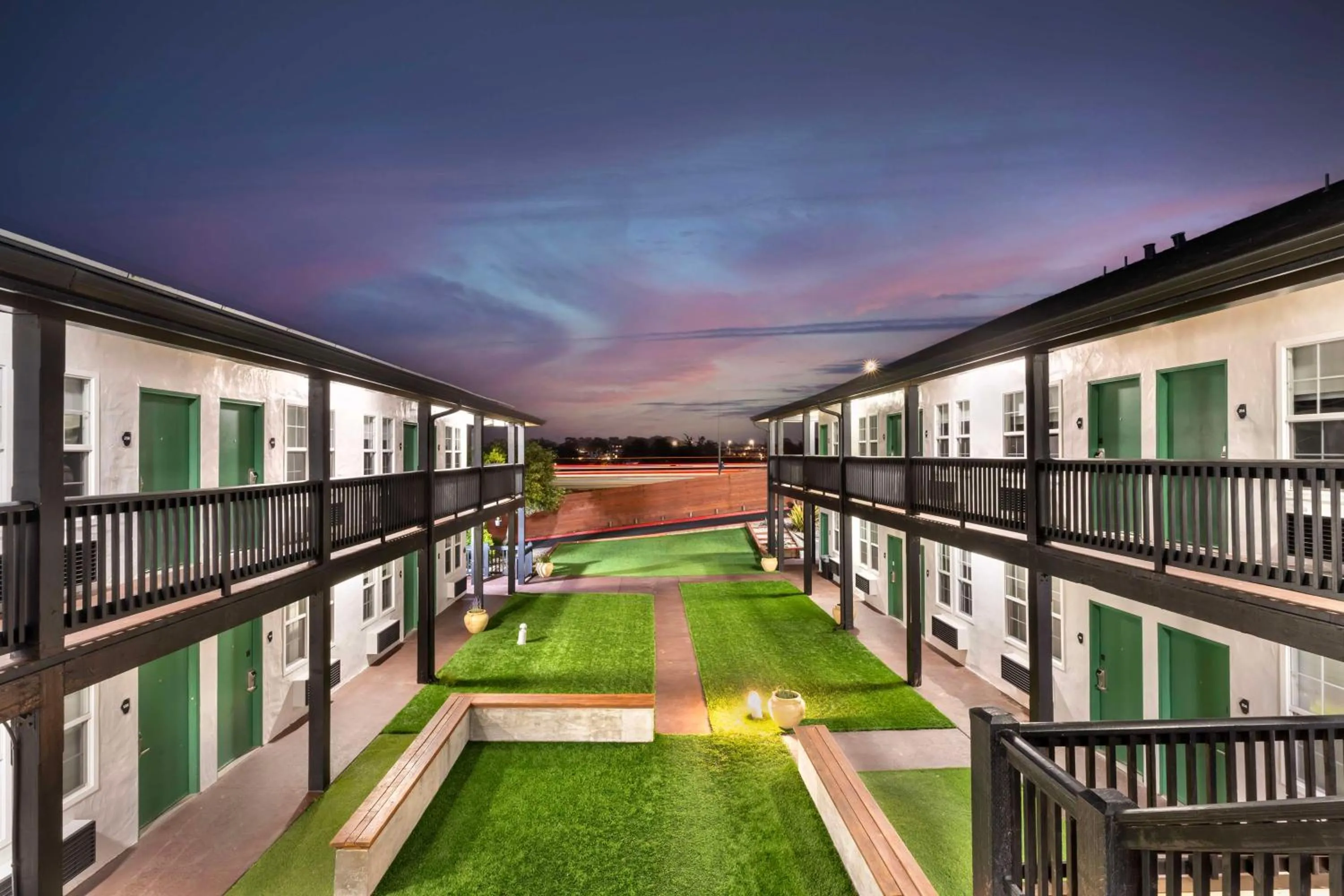 Property building in Best Western Marina State Beach